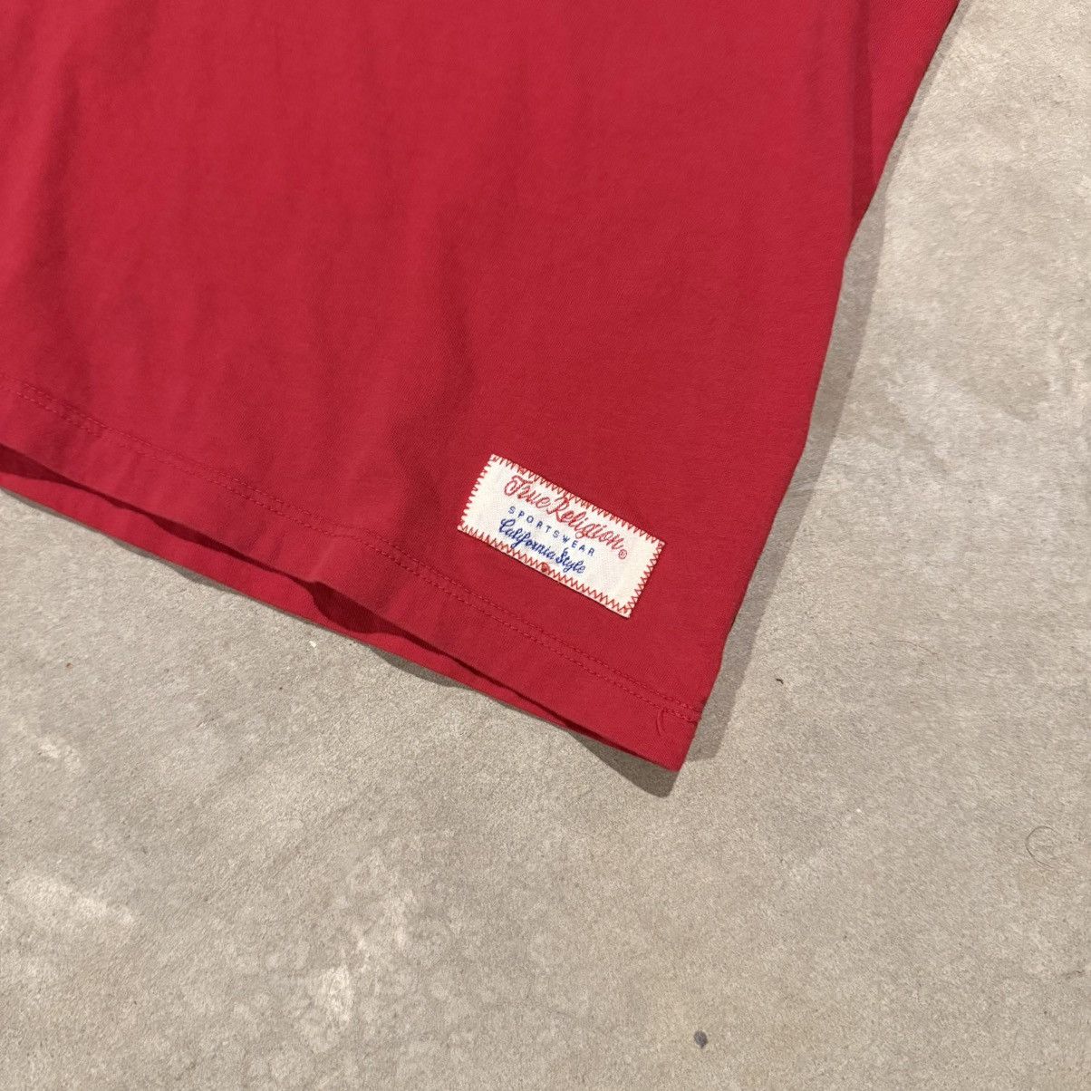 True Religion Vintage 2000s True Religion Logo Tee Chief Keef Cyber Y2K Size US XL / EU 56 / 4 - 4 Thumbnail