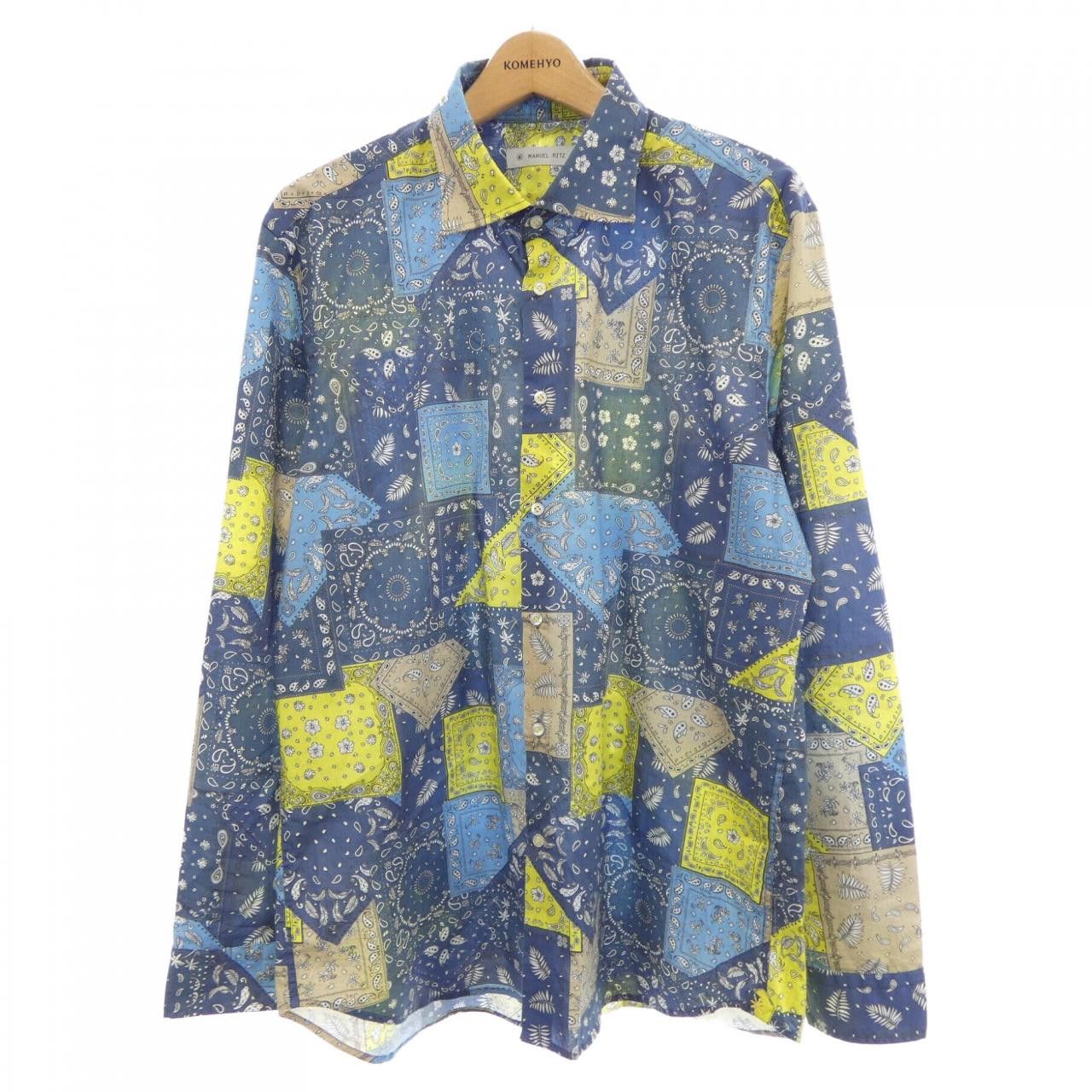 Other Other MANUEL RITZ Shirt Textile Dress Shirt DUTY FREE for USA Size ONE SIZE - 1 Thumbnail