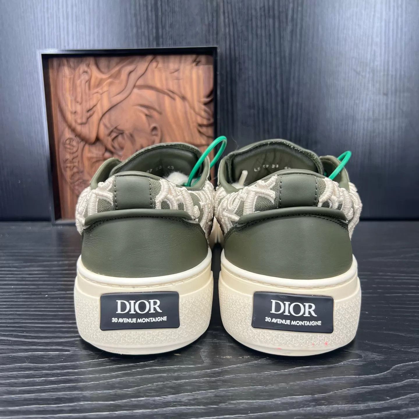 Dior Dior B33 Brown & White Size 43 Like New Size US 10 / EU 43 - 5 Thumbnail