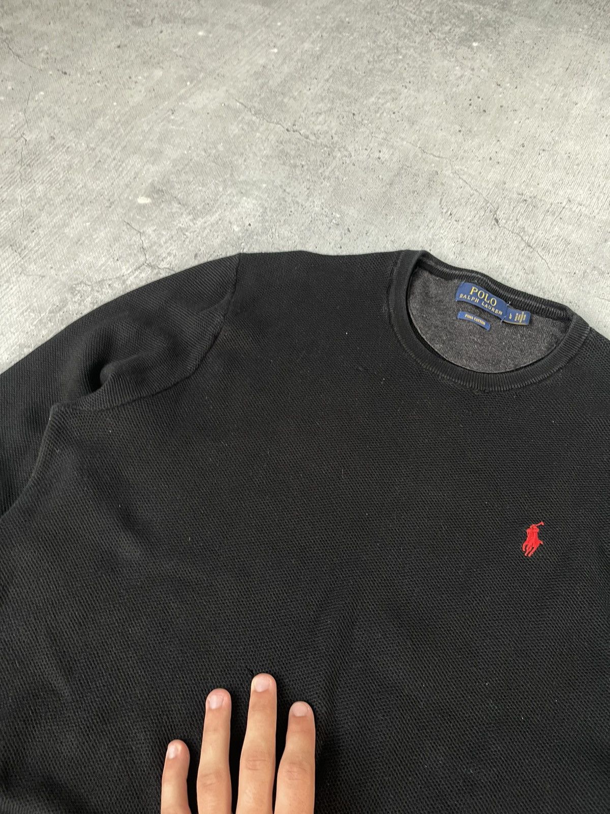 Polo Ralph Lauren Vintage Polo Ralph Lauren Sweatshirt Sweater Size L Size US L / EU 52-54 / 3 - 3 Thumbnail