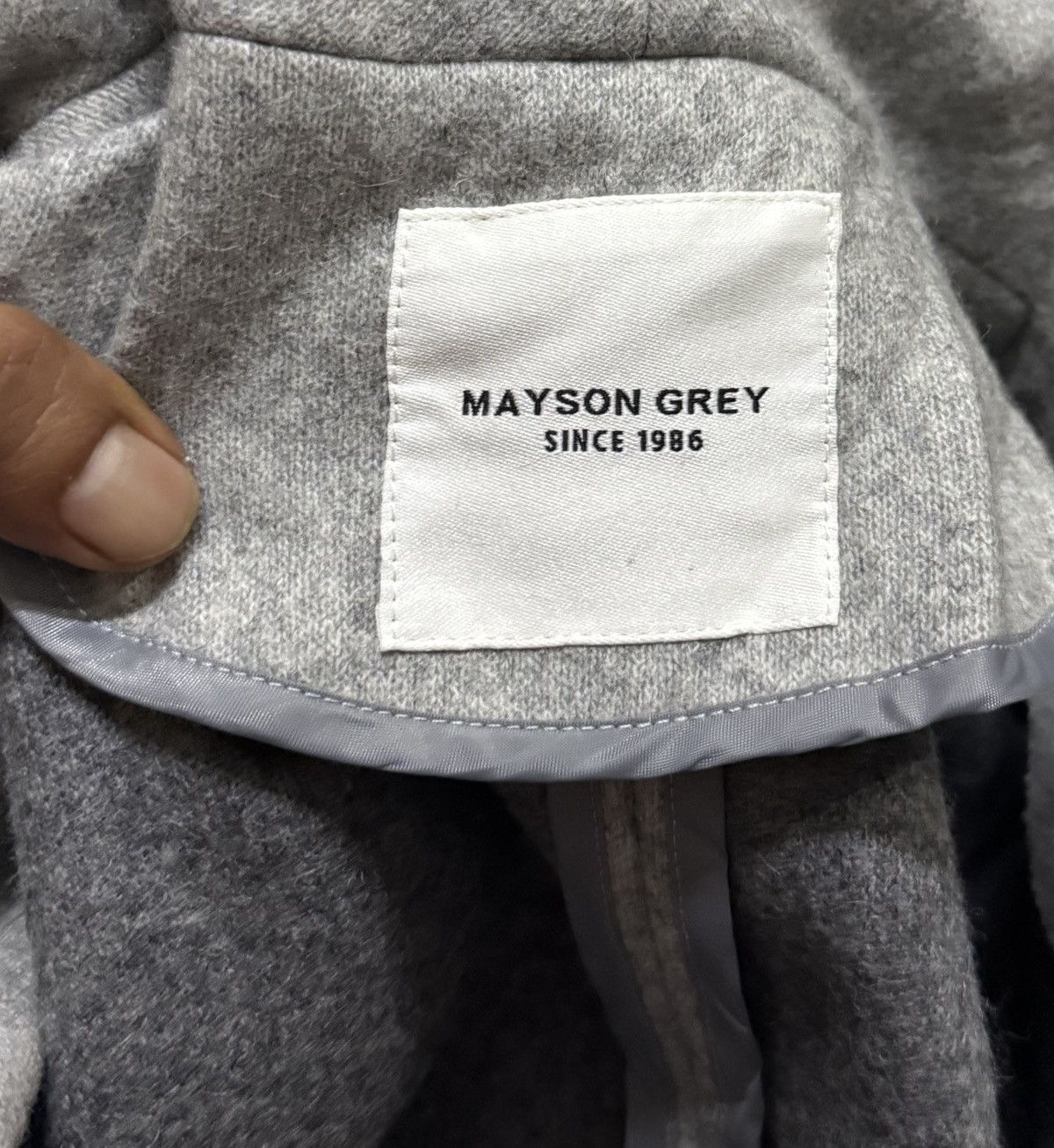 Maison Margiela MAYSON GREY SINCE 1986 Long Jacket Vintage Size M / US 6-8 / IT 42-44 - 9 Thumbnail