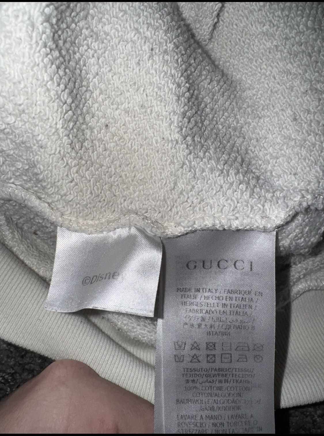 Disney × Gucci Gucci x Disney Web Mickey Mouse Print Pullover Hoodie Men’s Size US L / EU 52-54 / 3 - 4 Thumbnail