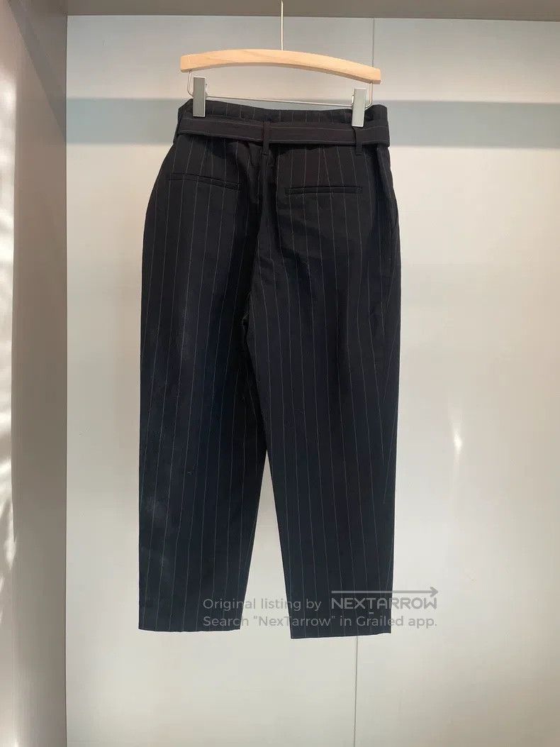 Brunello Cucinelli Brunello Cucinelli Black Wool Linen Trousers Size 27" / US 4 / IT 40 - 2 Thumbnail