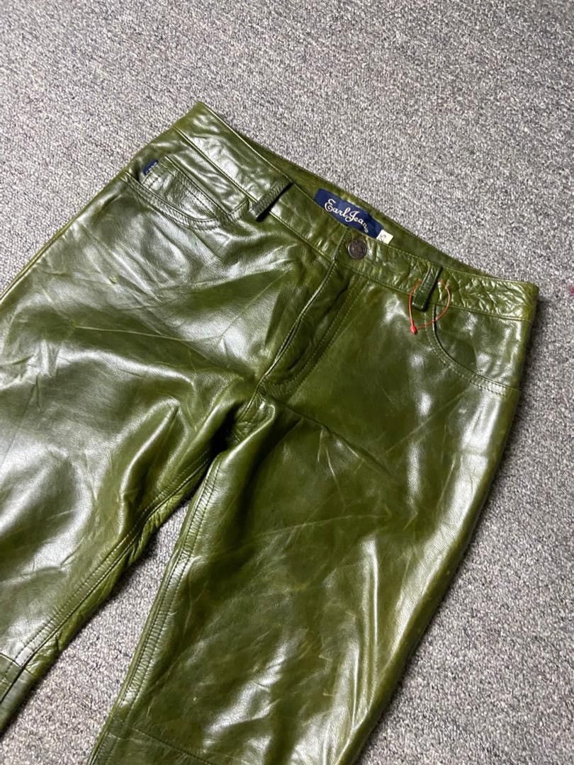 Earl Jeans Vintage Earl Jeans Brand Leather Pants (174) Size US 27 - 13 Thumbnail