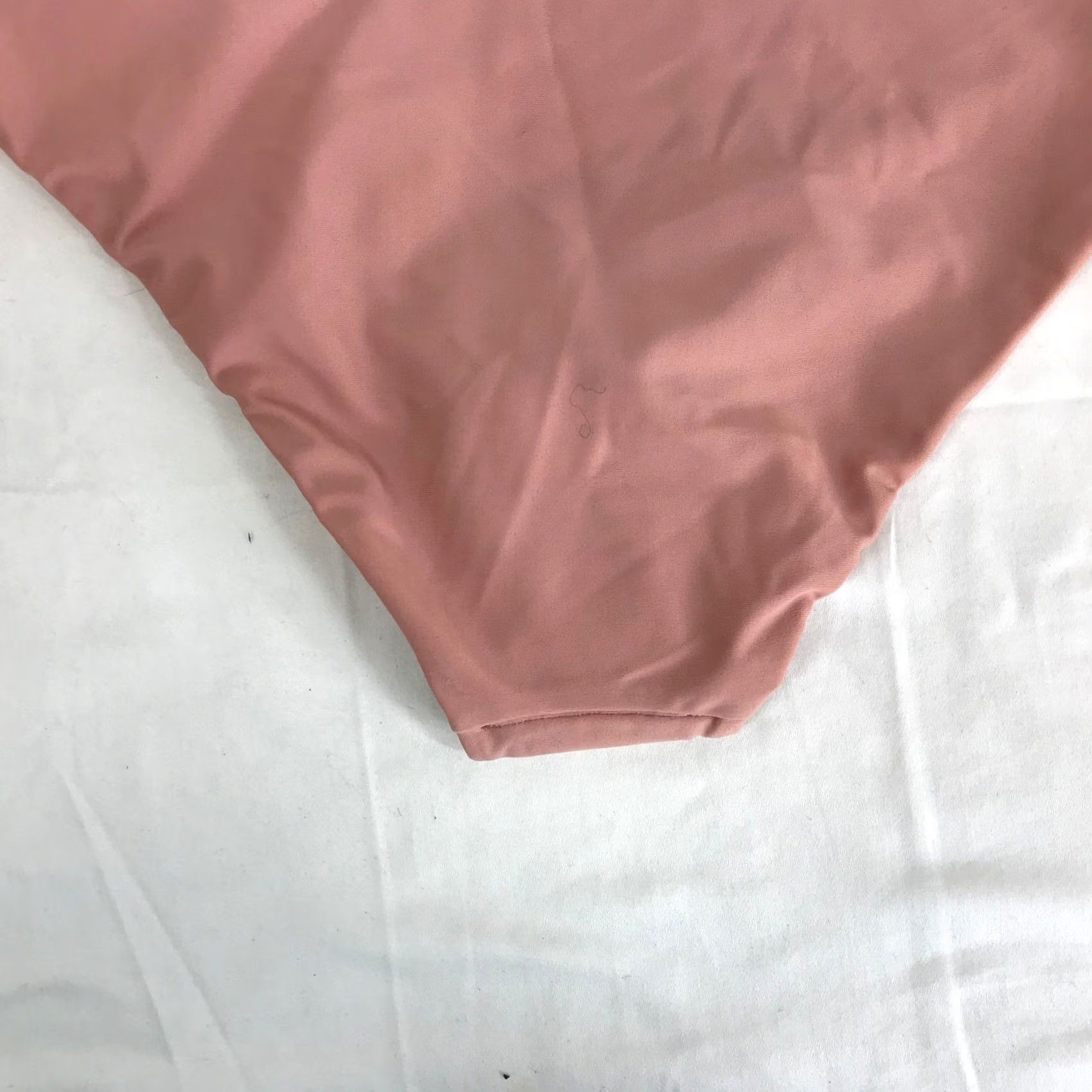 Hurley Hurley Bottoms Bikini Pink Low Rise Solid S Womens Dusty Rose Quick Dry Logo Back Womens Size 28" / US 6 / IT 42 - 5 Thumbnail