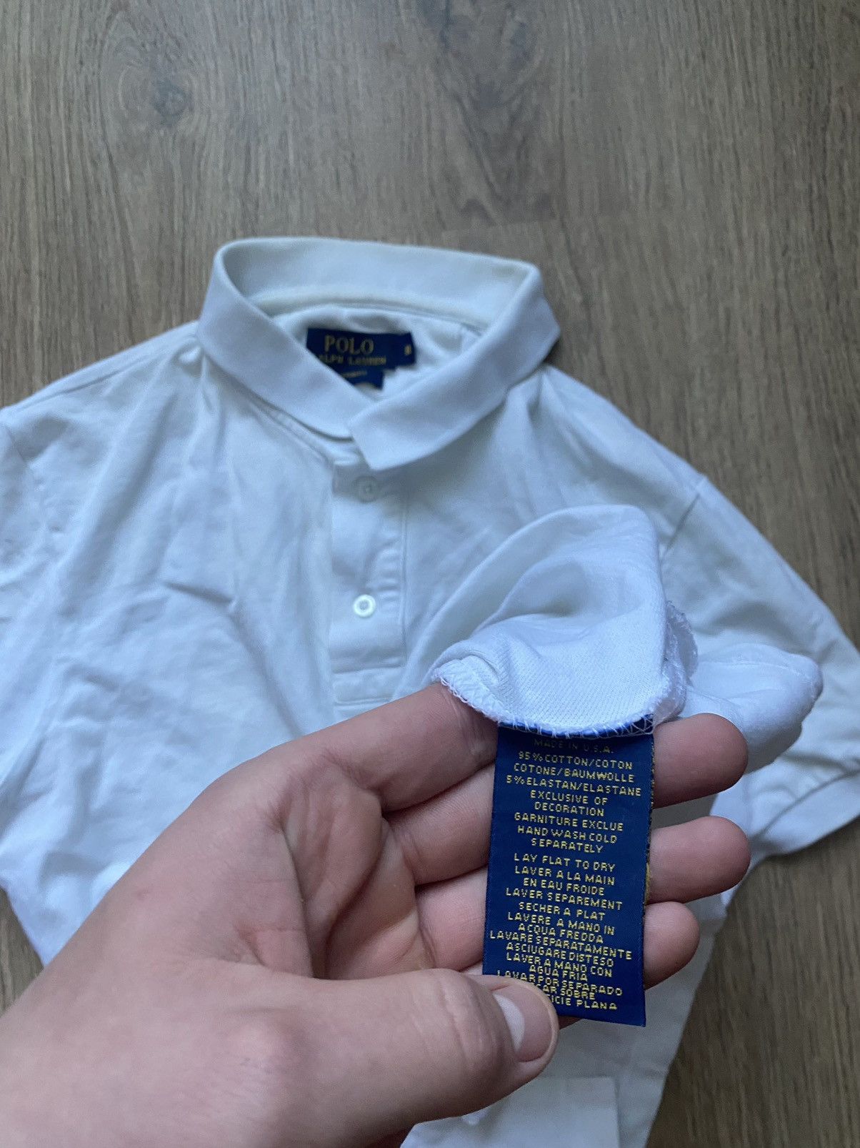 Polo Ralph Lauren × Ralph Lauren × Vintage Rare Mens Vintage Polo Ralph Lauren Polos T-shirt Y2K USA Size US S / EU 44-46 / 1 - 4 Thumbnail