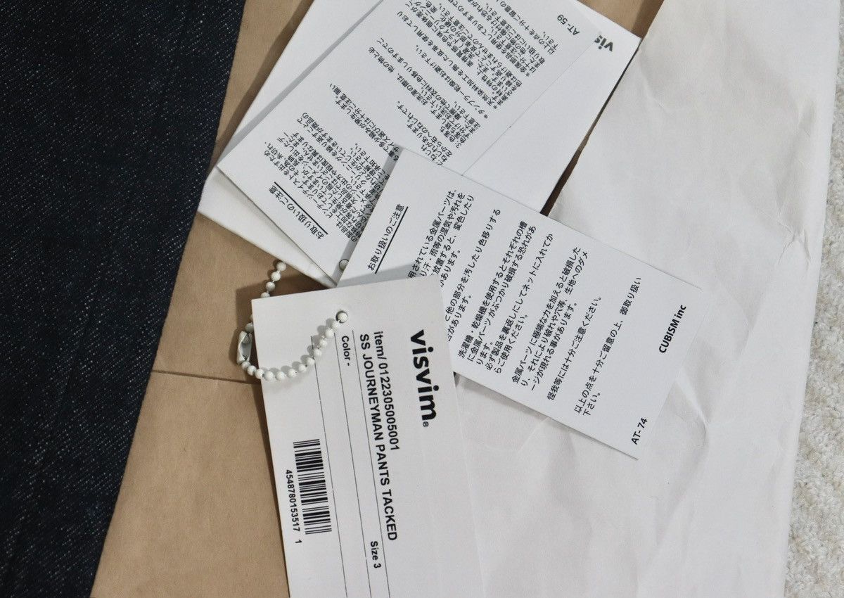 Visvim Visvim 22ss Journeyman Pants Tacked JM size3 Size US 36 / EU 52 - 11 Thumbnail