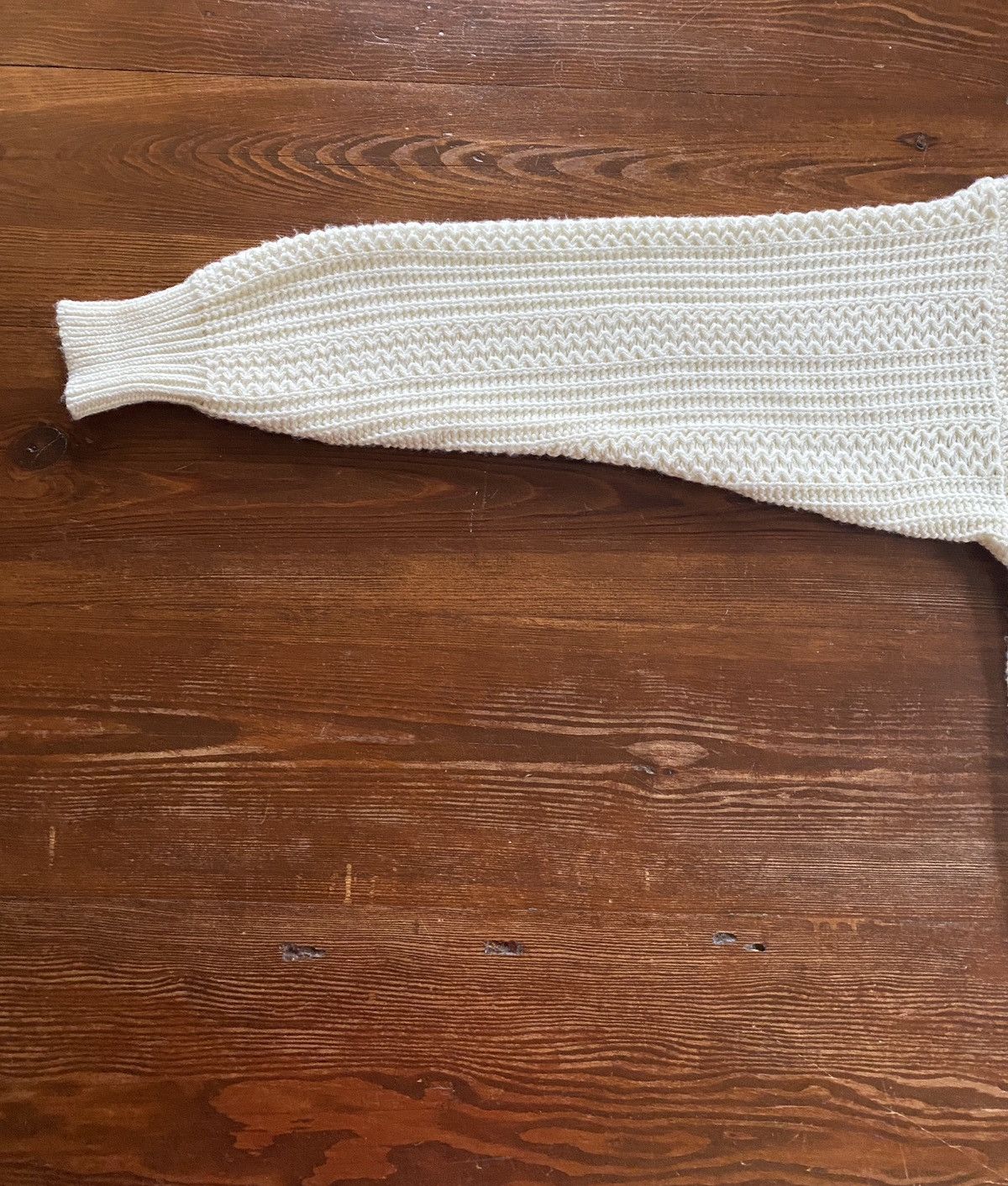 Vintage Vintage 80’s Barnaby White Knit Sweater Size US L / EU 52-54 / 3 - 7 Thumbnail