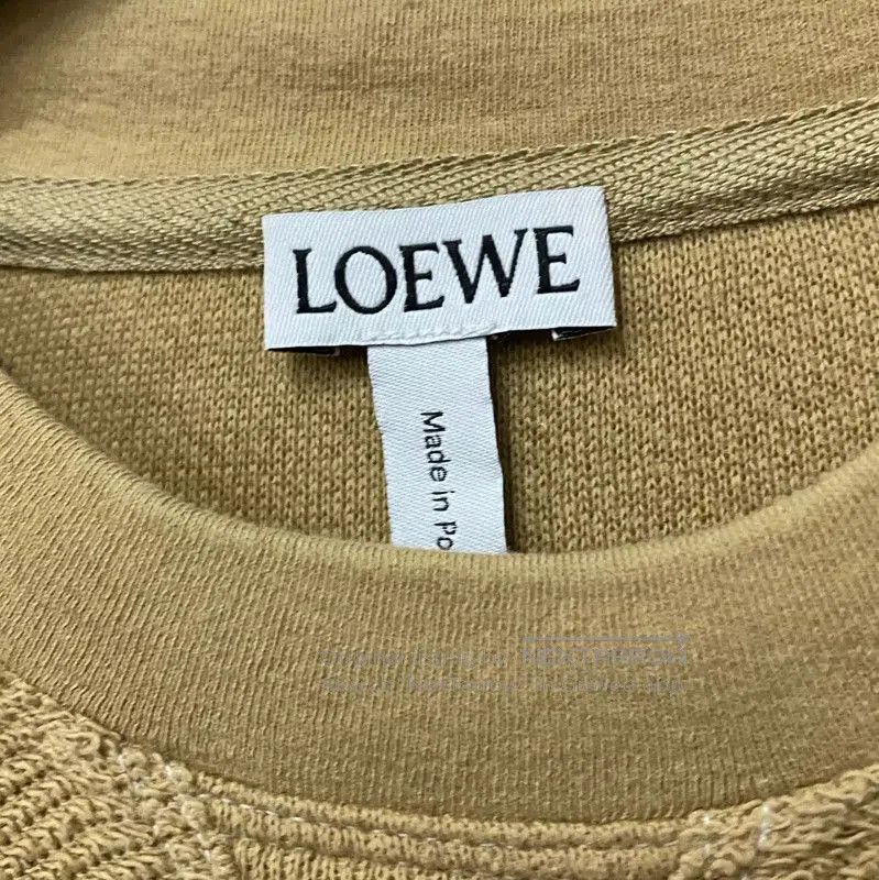 Loewe Loewe Khaki Long Sleeve Sweatshirt for Women . Size XS / US 0-2 / IT 36-38 - 5 Thumbnail