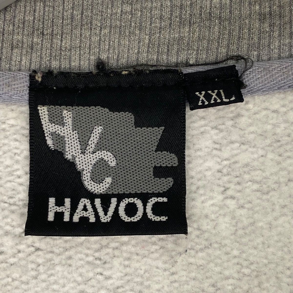 Vintage Vintage HVC Japan Streetwear Sweatshirt Crewneck Grey Sz XXL Size US XXL / EU 58 / 5 - 11 Thumbnail