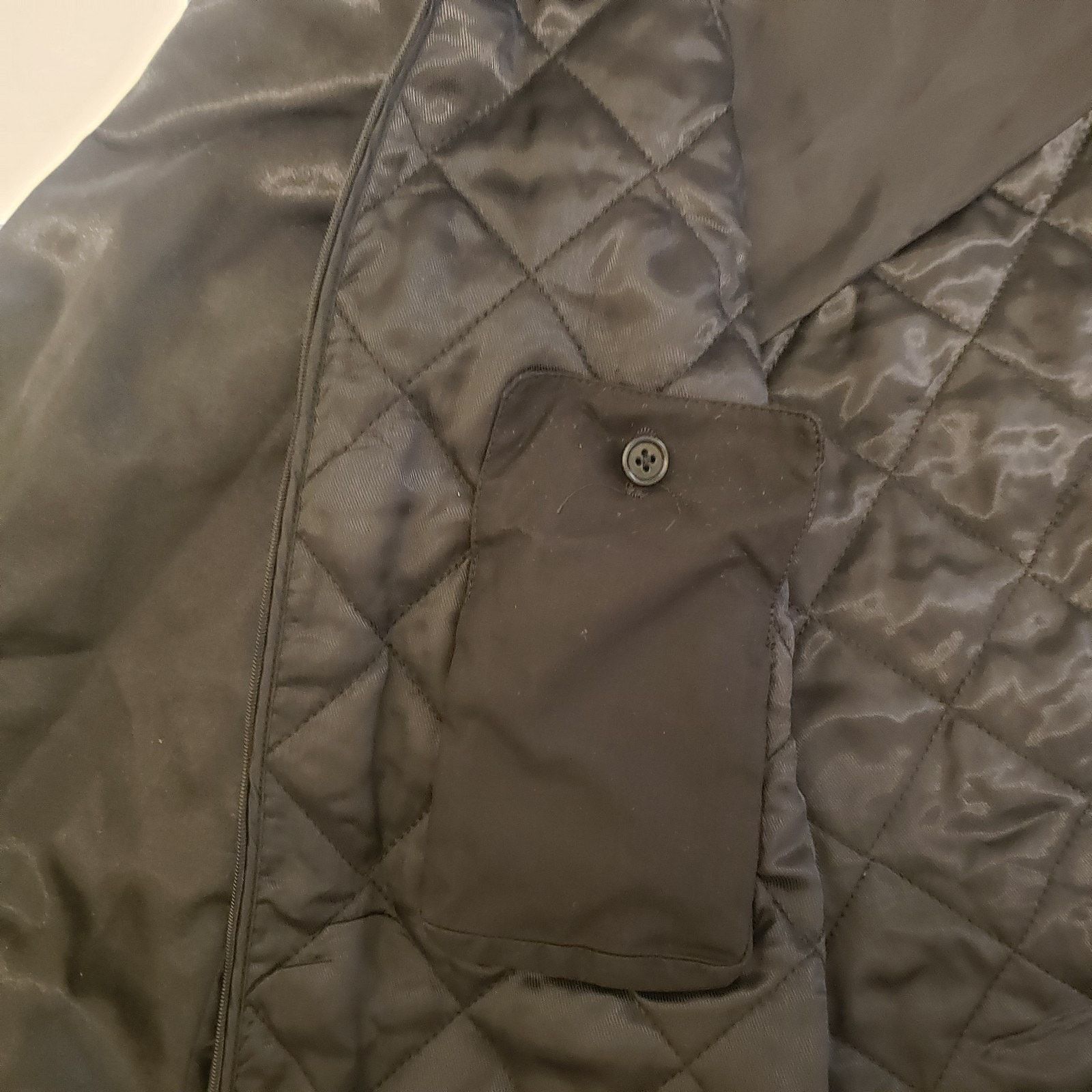 Tom James Tom James MidLength Raincoat Removable Quilted Liner Black Size US XXL / EU 58 / 5 - 8 Thumbnail