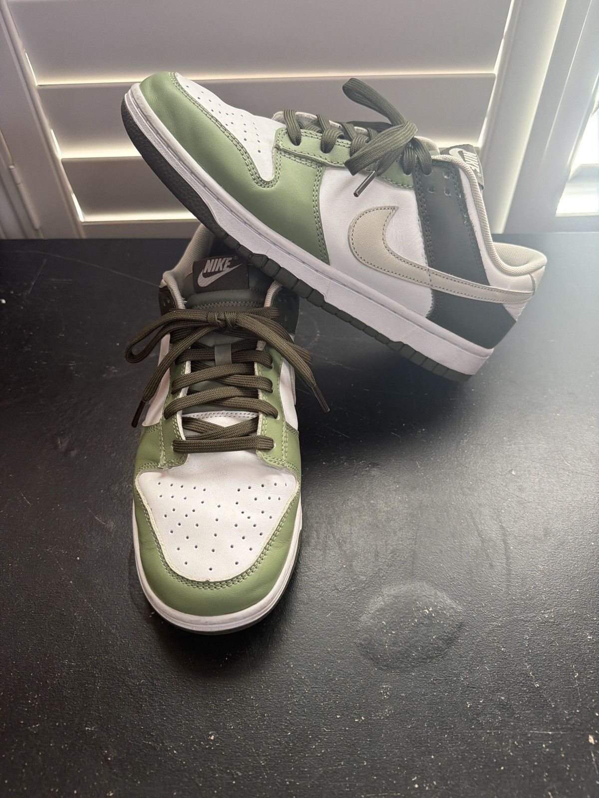 Nike NIKE DUNK LOW ‘OIL GREEN CARGO KHAKI SZ: 9.5 Size US 9.5 / EU 42-43 - 3 Thumbnail