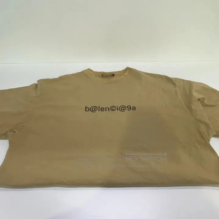Balenciaga Balenciaga Casual Letter Print Relaxed Fit T. Size US S / EU 44-46 / 1 - 4 Thumbnail