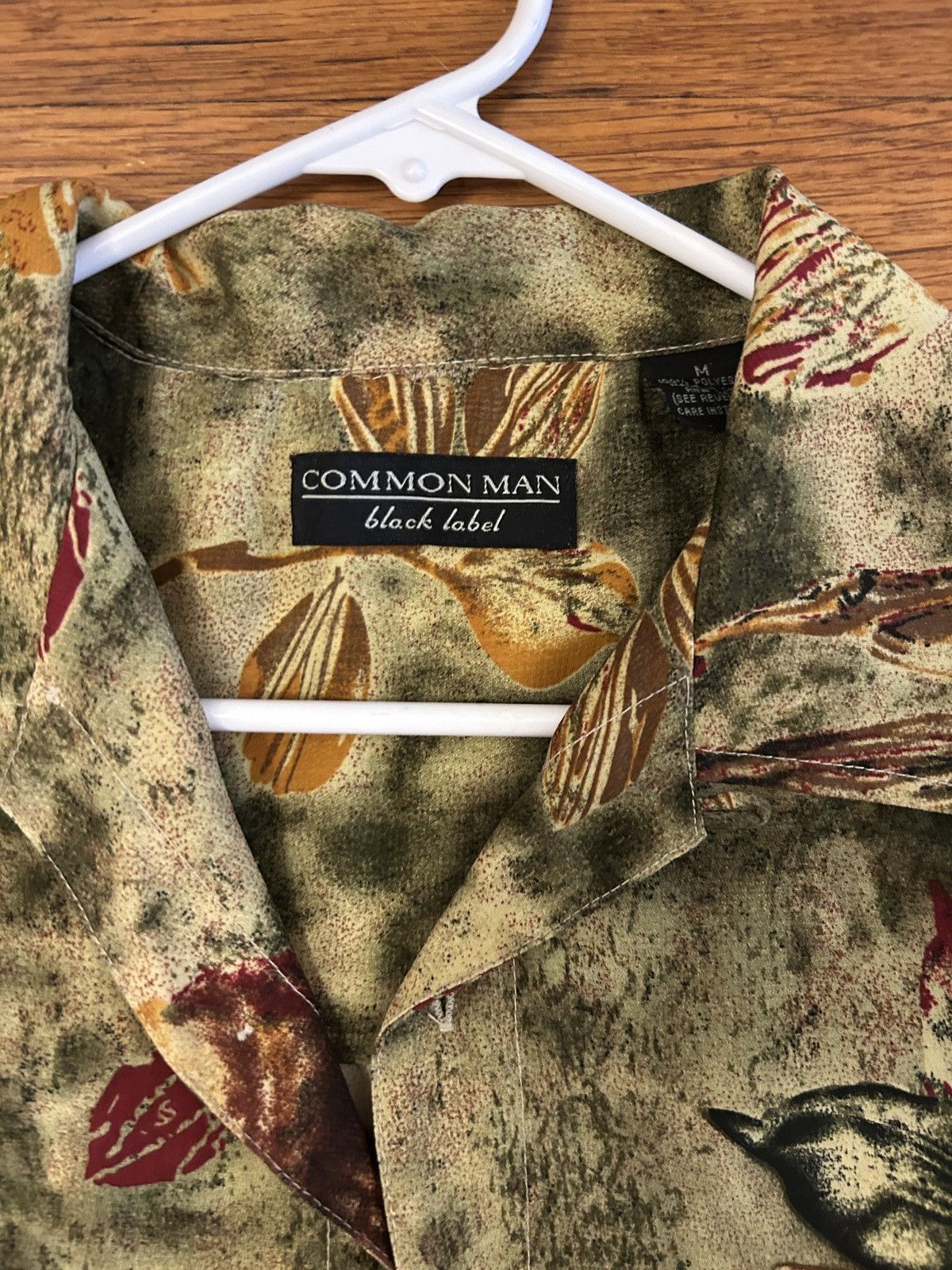 Black Label Tony Soprano style short sleeve button down Size US M / EU 48-50 / 2 - 2 Thumbnail