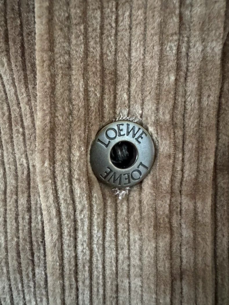 Loewe LOEWE Cotton jersey shirt jacket coat, light caramel Size XL / US 12-14 / IT 48-50 - 7 Thumbnail