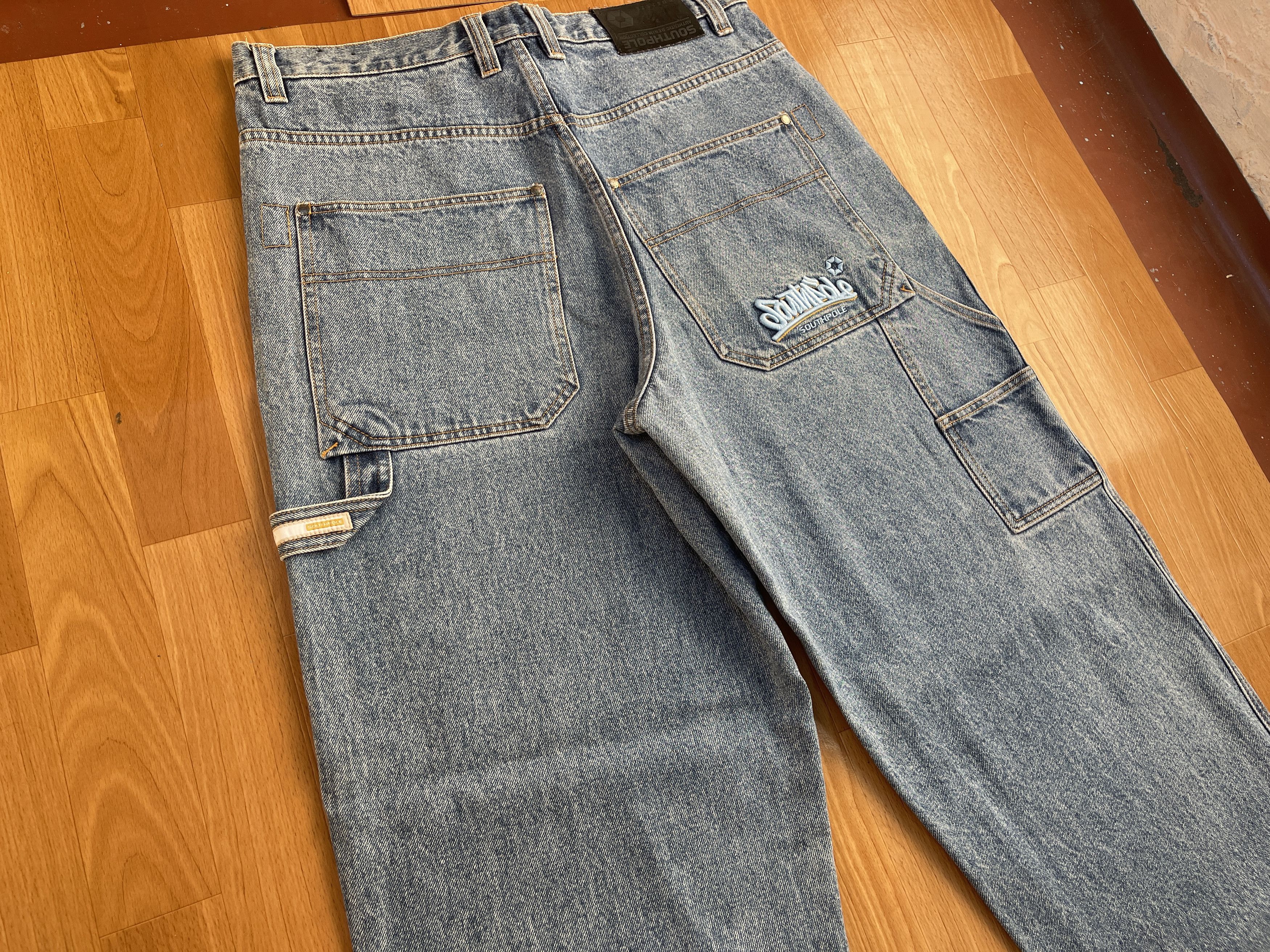 Southpole Southpole jeans, baggy vintage South Pole 90s hip hop Y2K 36 Size US 36 / EU 52 - 3 Thumbnail