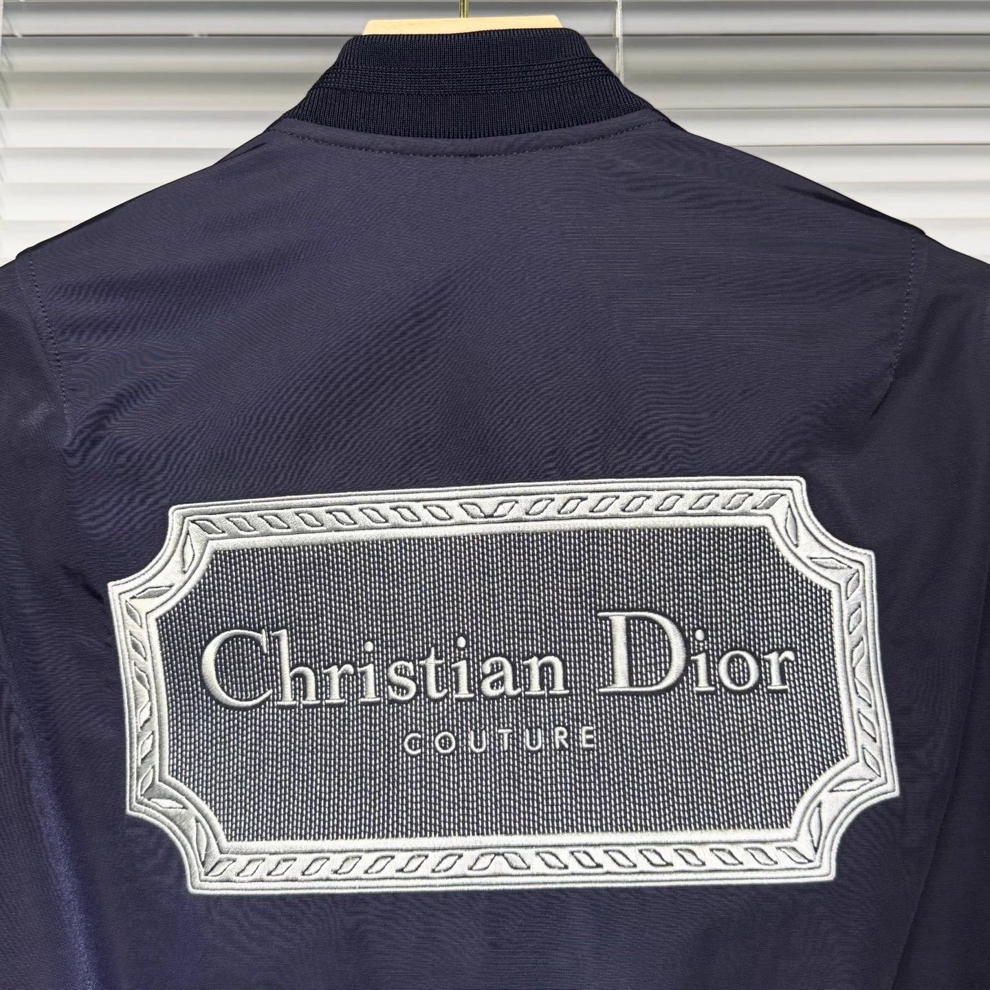 Dior DIOR Pilot Jacket Navy Blue 44 Baseball Collar Size US S / EU 44-46 / 1 - 4 Thumbnail