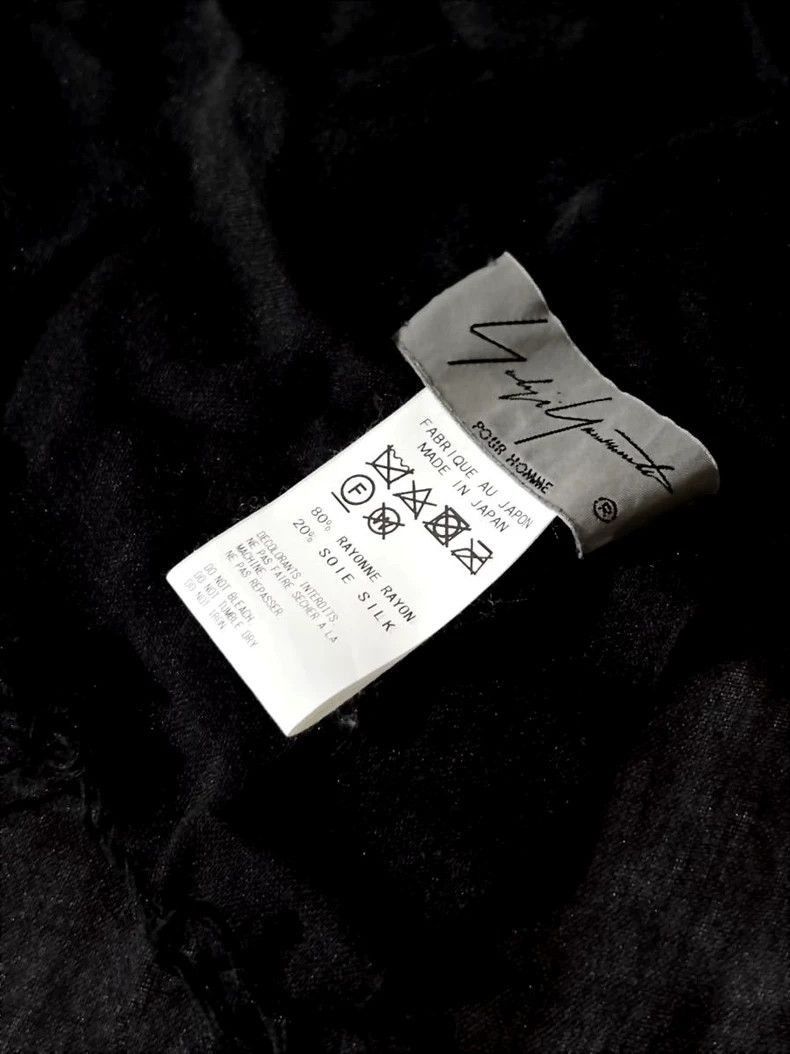 Yohji Yamamoto Yohji Yamamoto Yohji Yamamoto Large Silk Scarf Size ONE SIZE - 3 Thumbnail
