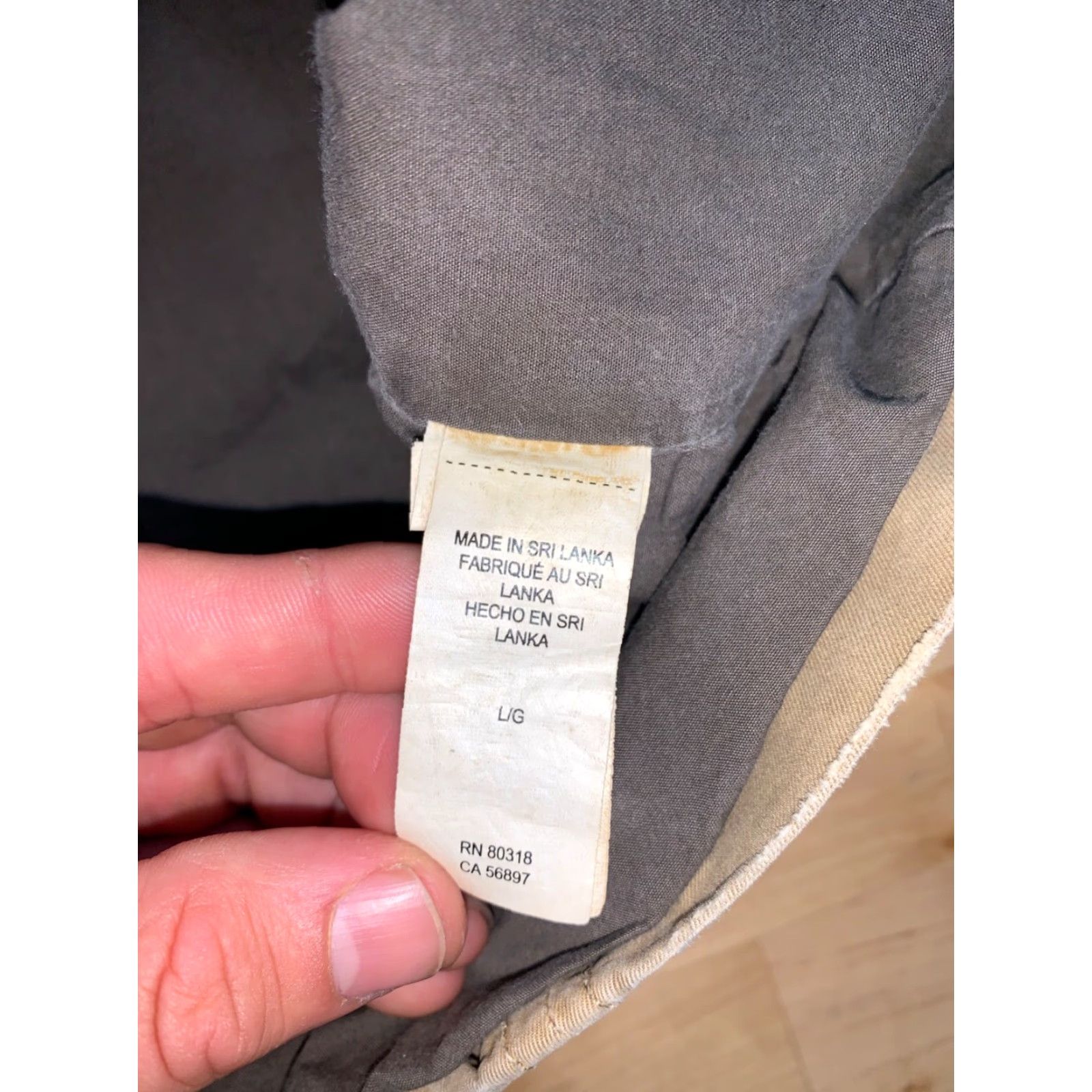 Lucky Brand Lucky Brand Utility Jacket Womens L Tan Casual Pockets Button Zip10088 Size L / US 10 / IT 46 - 3 Thumbnail