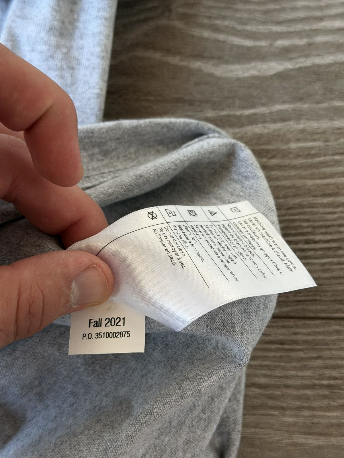 Carhartt ‼️Carhartt Box Logo Basic Oversize Long Sleeve Tee dril‼️ Size US XXL / EU 58 / 5 - 15 Thumbnail
