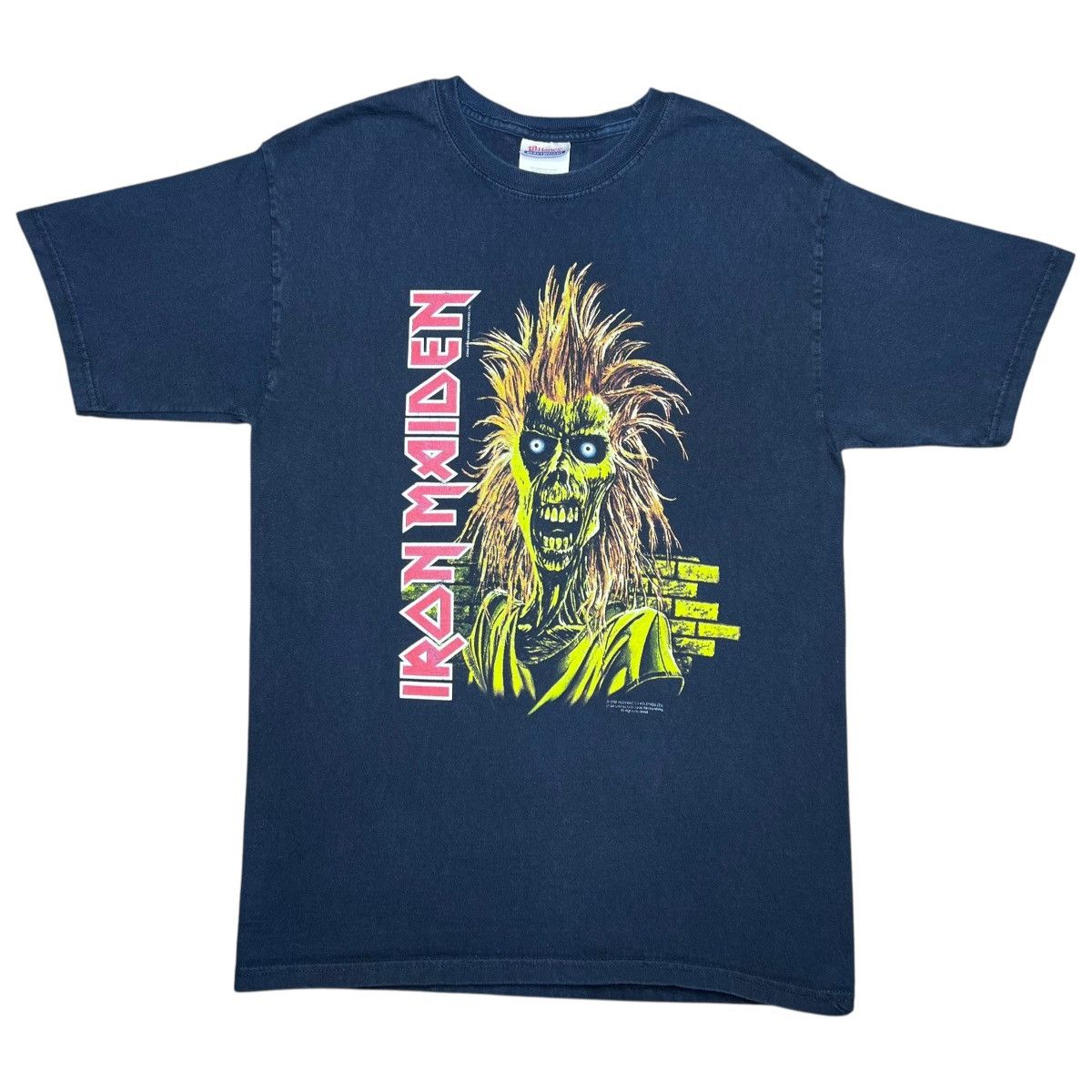 2006 Iron Maiden Derek Riggs Eddie The Head Graphic Band Tee