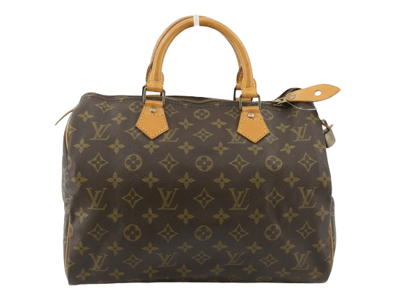 Louis Vuitton Louis Vuitton Speedy 30cm Monogram Canvas Brown Satchel Bag Size ONE SIZE - 1 Thumbnail