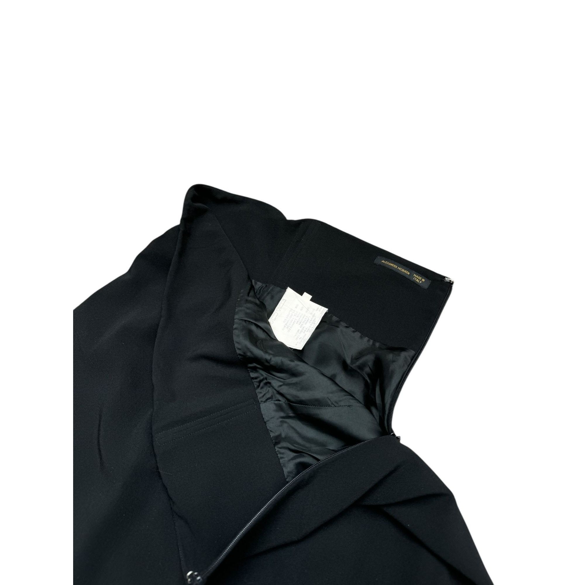Alexander McQueen 1990s Archive Floating Black Skirt Size 30" / US 8 / IT 44 - 7 Thumbnail