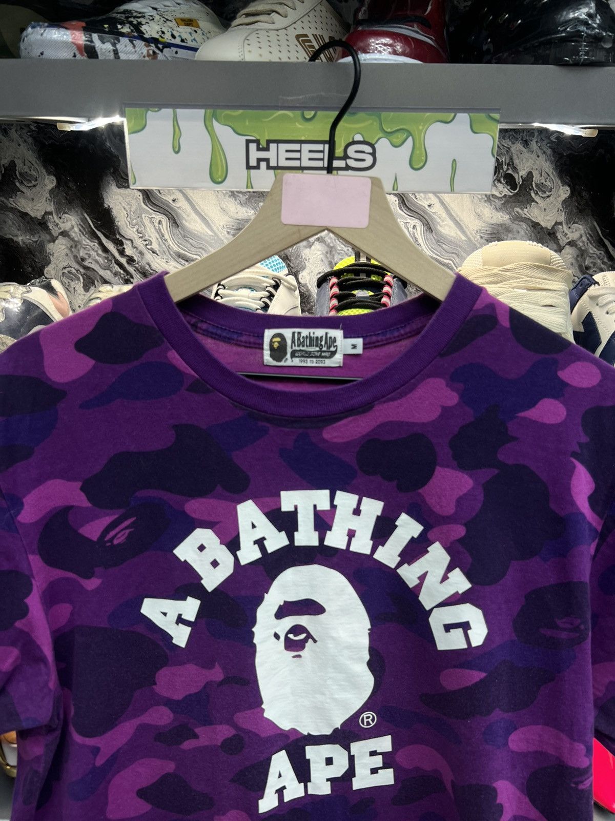 Bape Bape Color Camo College Tee Size US M / EU 48-50 / 2 - 4 Thumbnail