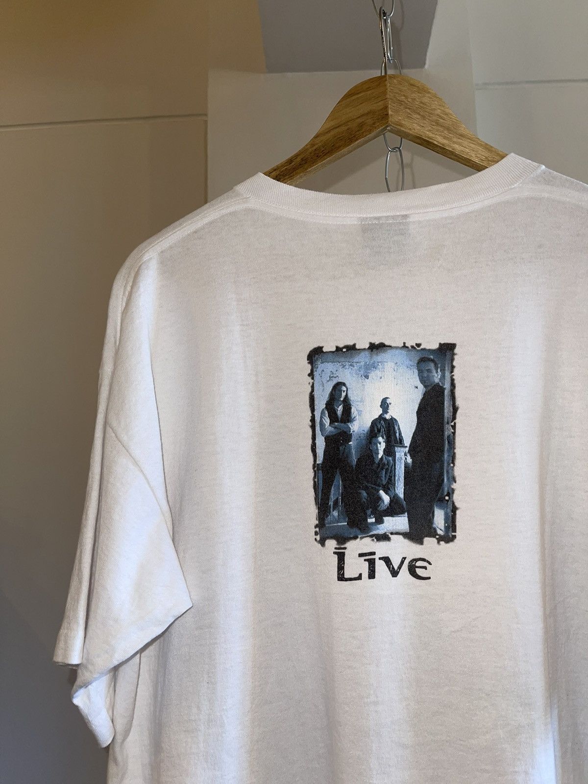 Band Tees × Vintage 1995 Live : Lightning Crashes Size US L / EU 52-54 / 3 - 4 Thumbnail