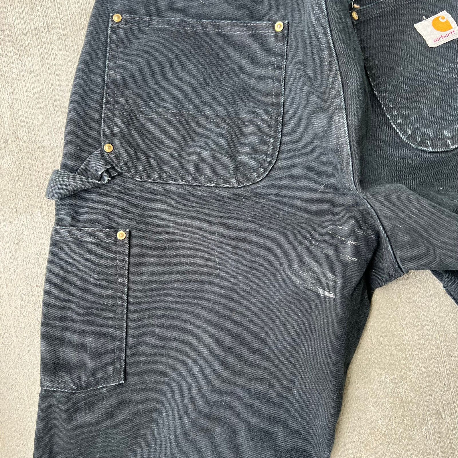 Carhartt × Vintage Carhartt black double knee work wear carpenter pants Size US 30 / EU 46 - 8 Thumbnail
