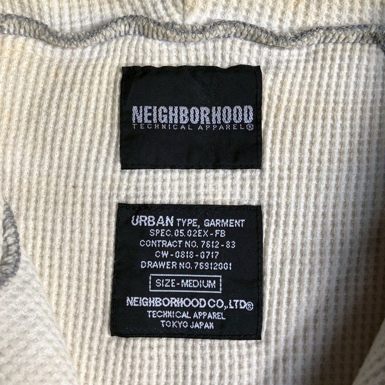Neighborhood Neighborhood Grey Zip Hoodie Urban Type Japan Size US M / EU 48-50 / 2 - 8 Thumbnail