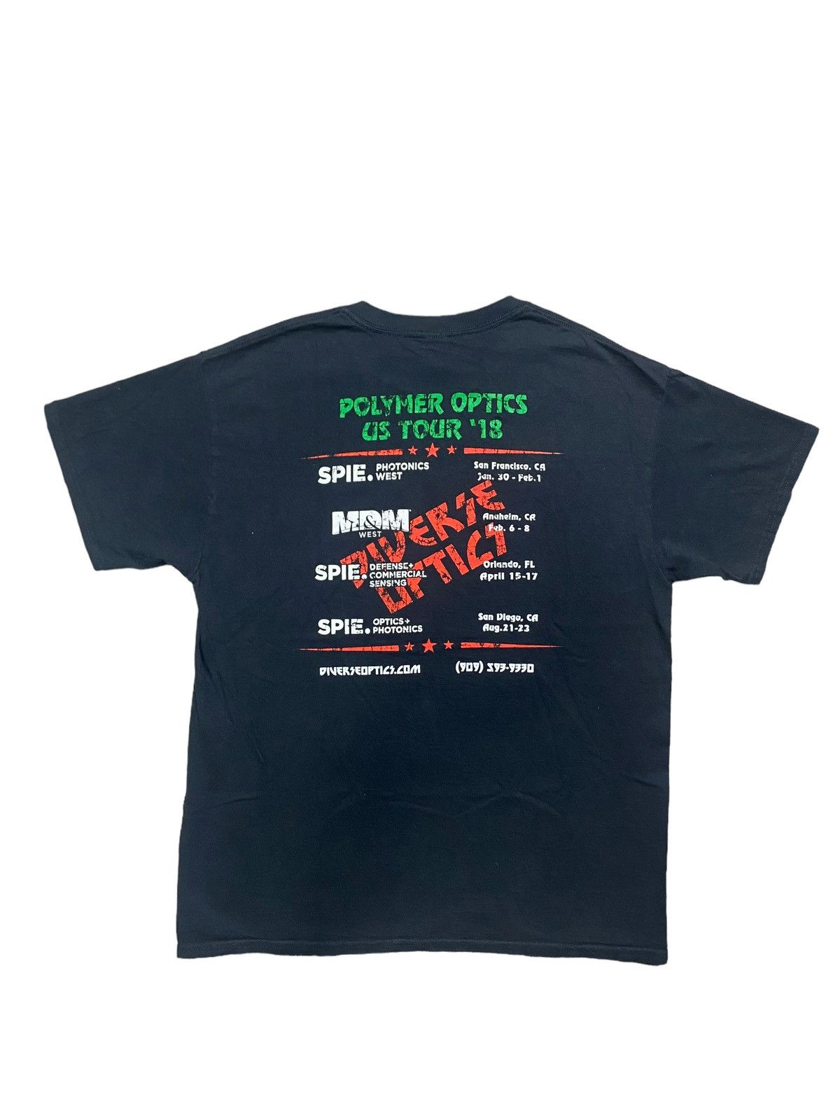 Band Tees VINTAGE BAND TEE KISS DIVERSE OPTICS POLYMER OPTICS US TOUR Size US L / EU 52-54 / 3 - 12 Thumbnail