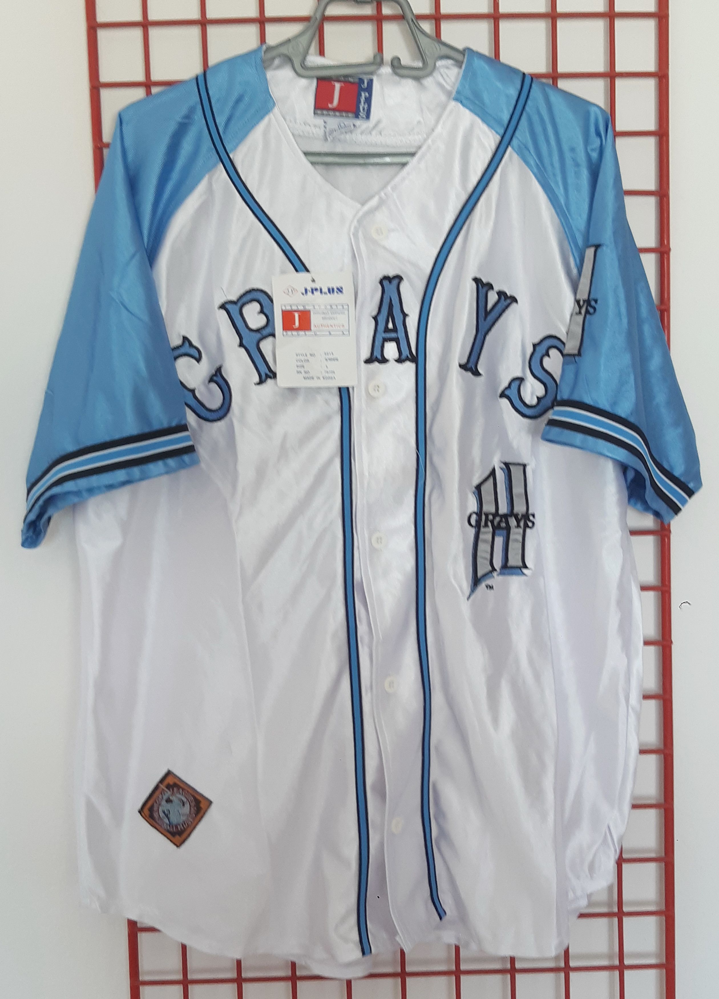 Other Vintage J PLUS Negro Leagues Baseball Museum GREYS Korea NWT Size US L / EU 52-54 / 3 - 4 Thumbnail