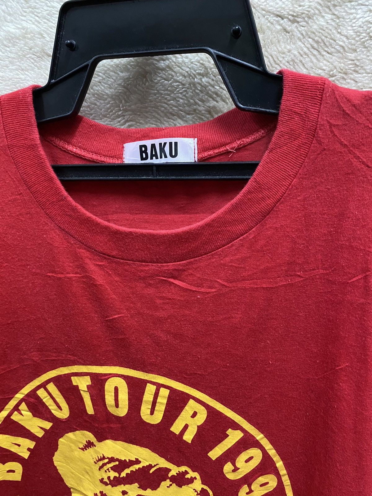 Band Tees × Japanese Brand × Vintage RARE VINTAGE BAKU TOUR 1992 Size US L / EU 52-54 / 3 - 4 Thumbnail