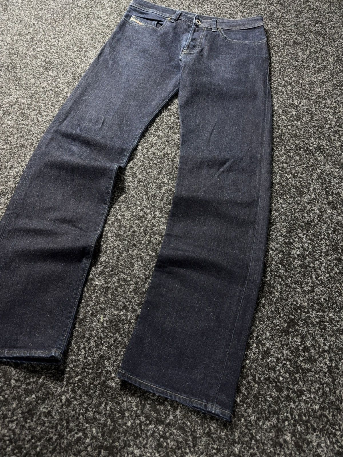 Diesel Luxury Diesel Italy Buster Dark Wash Slim Tapered Jeans W30 Size US 30 / EU 46 - 3 Thumbnail