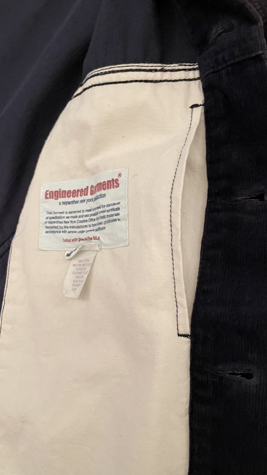 Engineered Garments Corduroy Denim Jacket Size US M / EU 48-50 / 2 - 8 Thumbnail