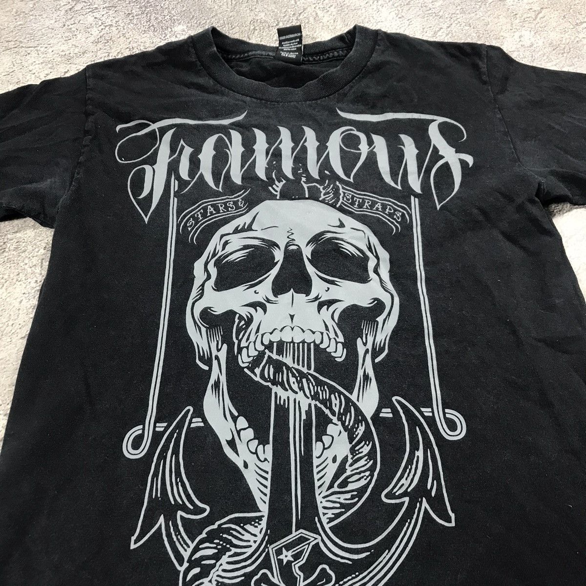 Band Tees VINTAGE Y2K SCREAMER FACE HORROR SKELETON BLOOD PSYCHO 90s Size US S / EU 44-46 / 1 - 2 Thumbnail