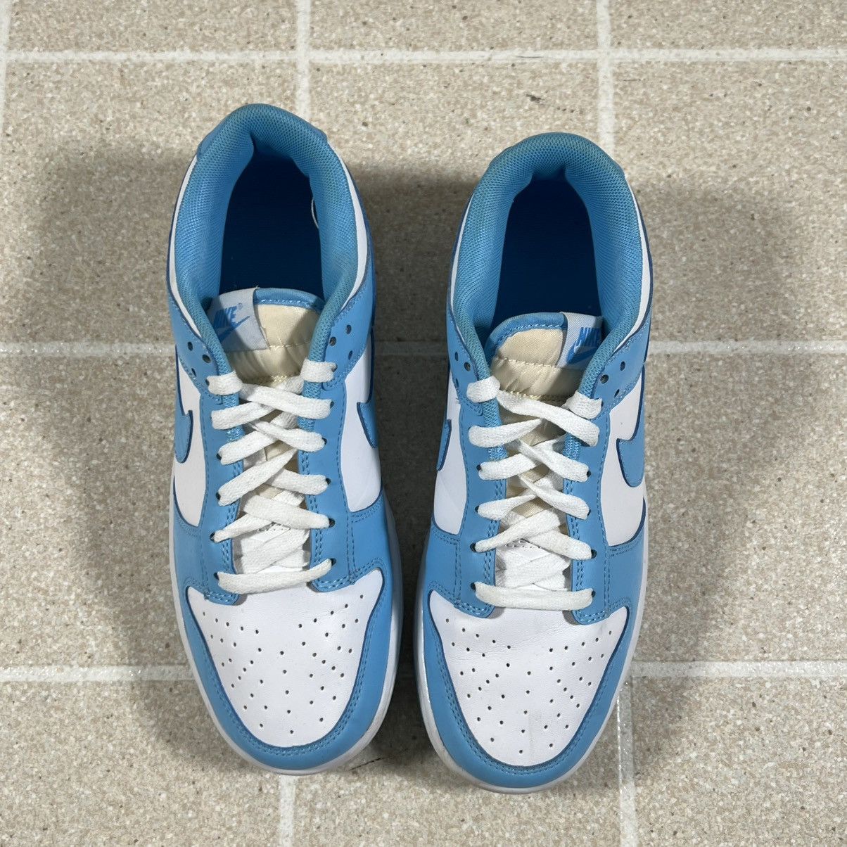 Nike Nike Dunk Low UNC White/University Blue Sneakers Size 8 Size US 8 / EU 41 - 2 Thumbnail