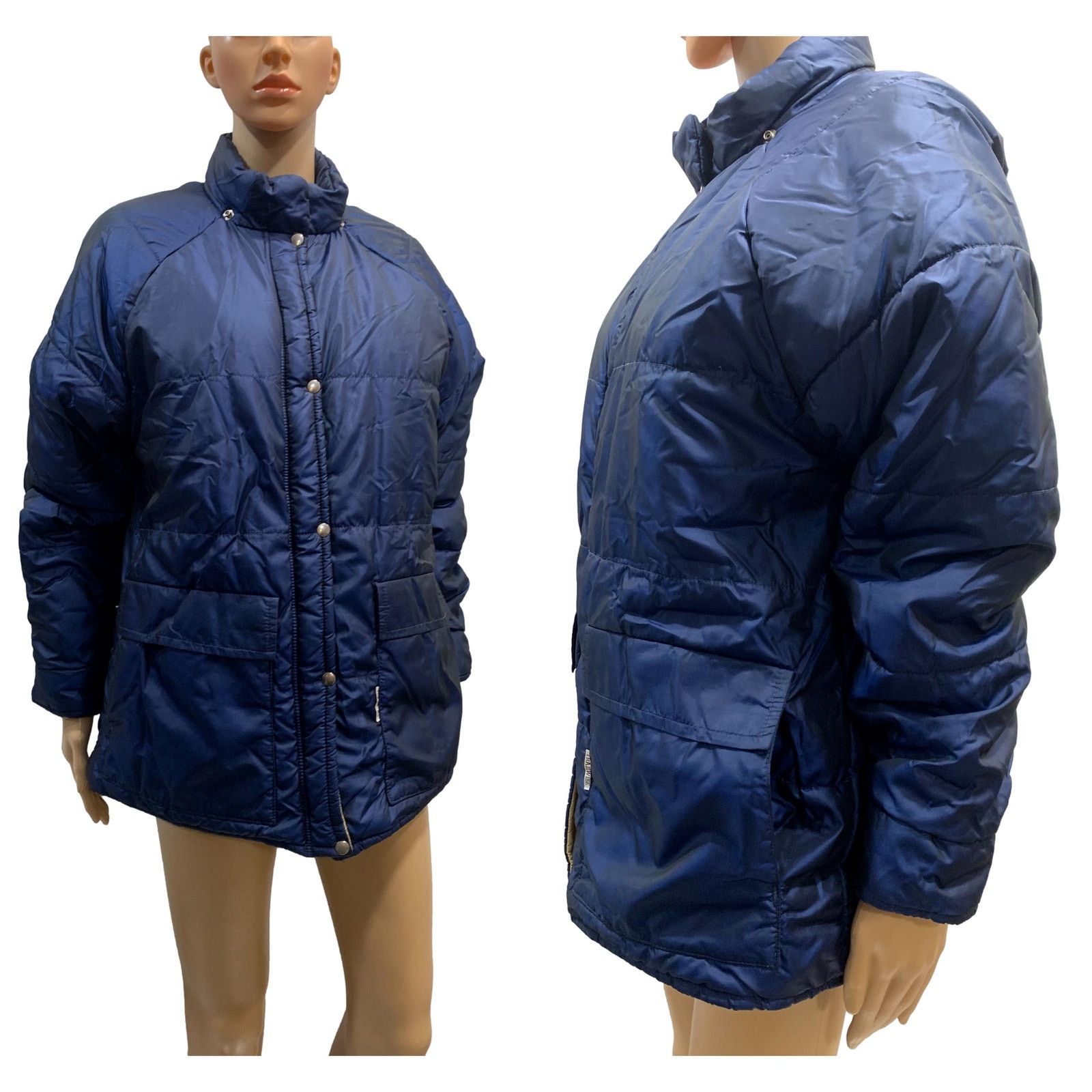 Vintage 80s Women's TRAILWISE BERKELY Winter Puffy Jacket Size M / US 6-8 / IT 42-44 - 2 Thumbnail