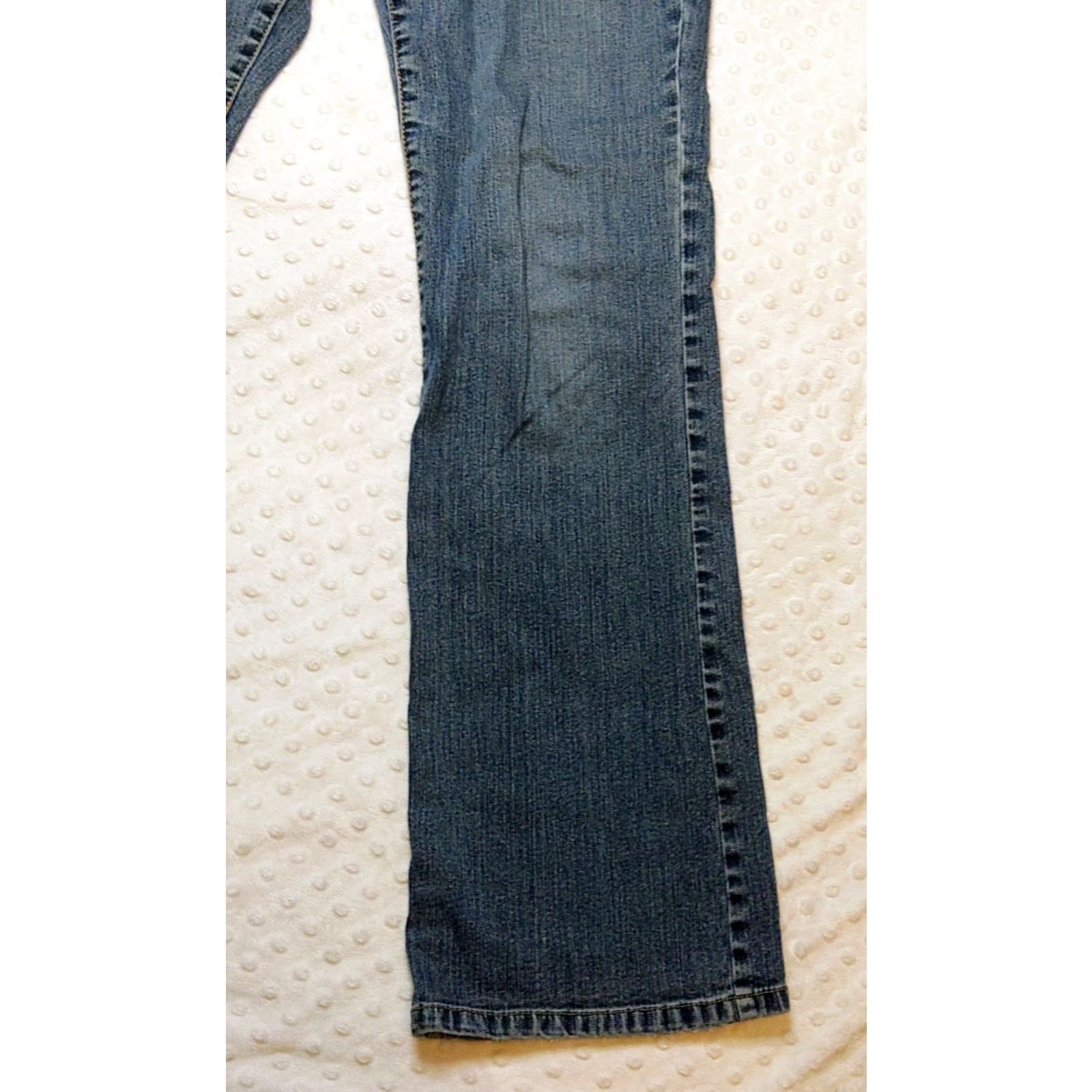 Calvin Klein VINTAGE Calvin Klein Jeans Womens 9 High Rise Straight Blue 5-Pocket 80s 90s Size 30" / US 8 / IT 44 - 2 Thumbnail