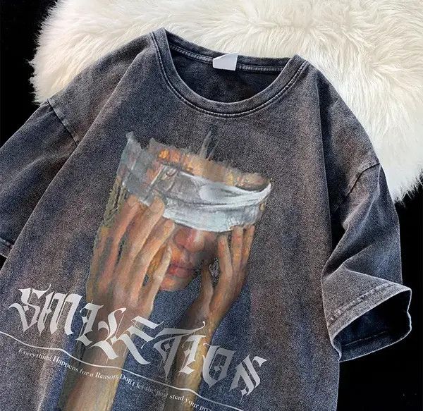 Vintage Kimijima x Kubo Vintage Potrait Printed Tshirt Size US M / EU 48-50 / 2 - 2 Thumbnail