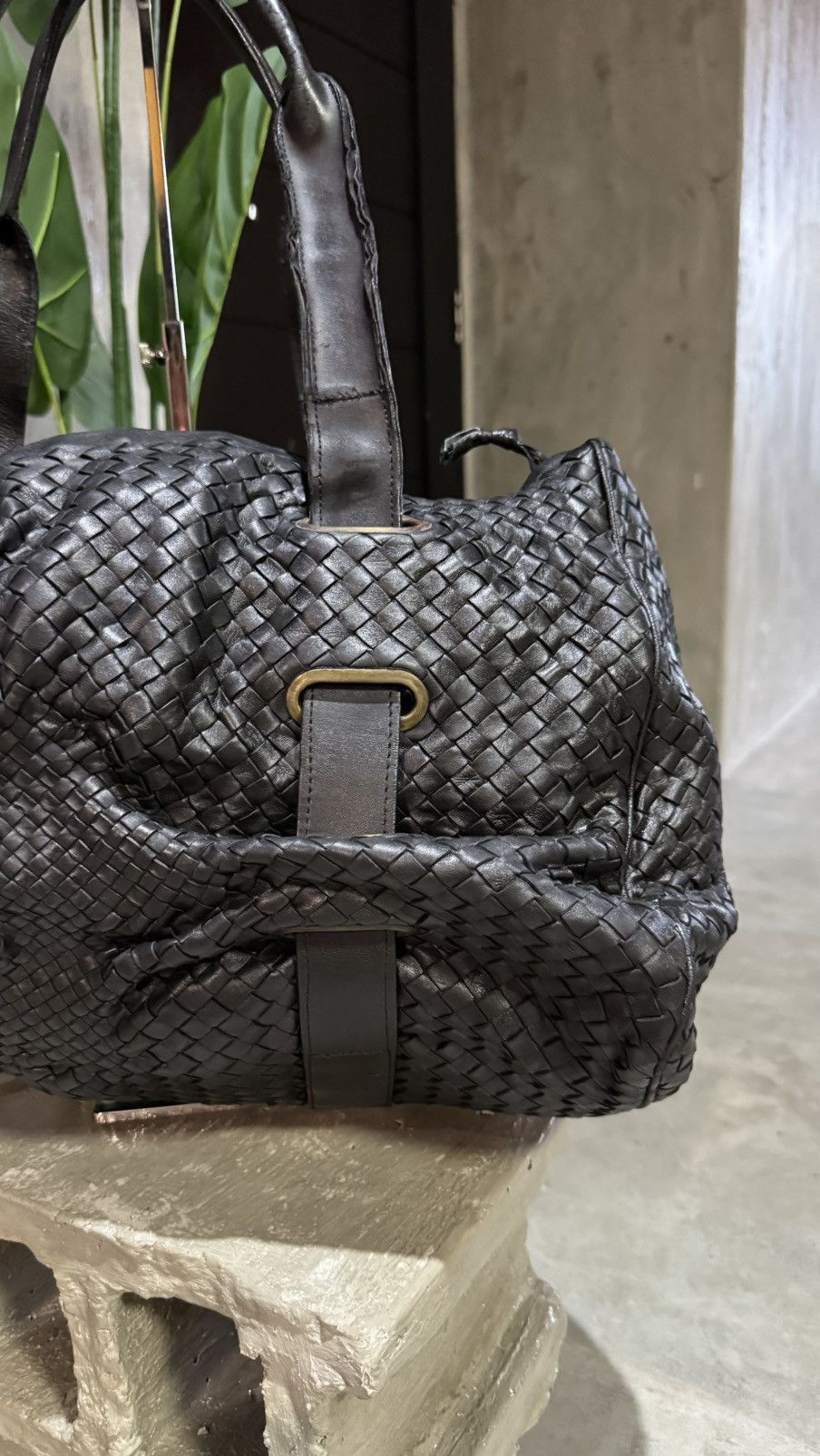 Bottega Veneta BOTTEGA VENETA Nappa Intrecciato Satchel Nero Black Size ONE SIZE - 8 Thumbnail