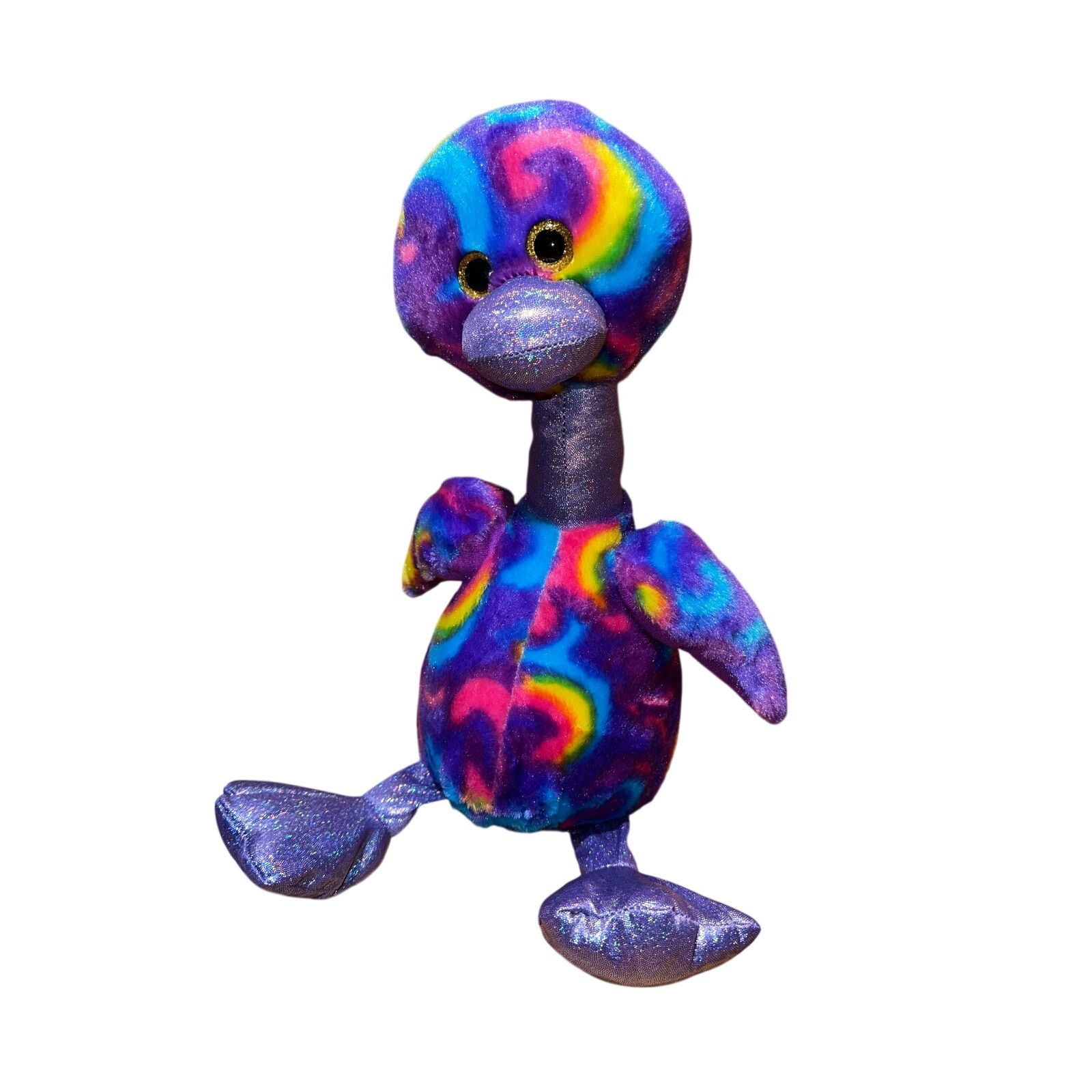 & Other Stories Fun Express Colorful Goose 13” tall Plush Animal Size ONE SIZE - 4 Thumbnail