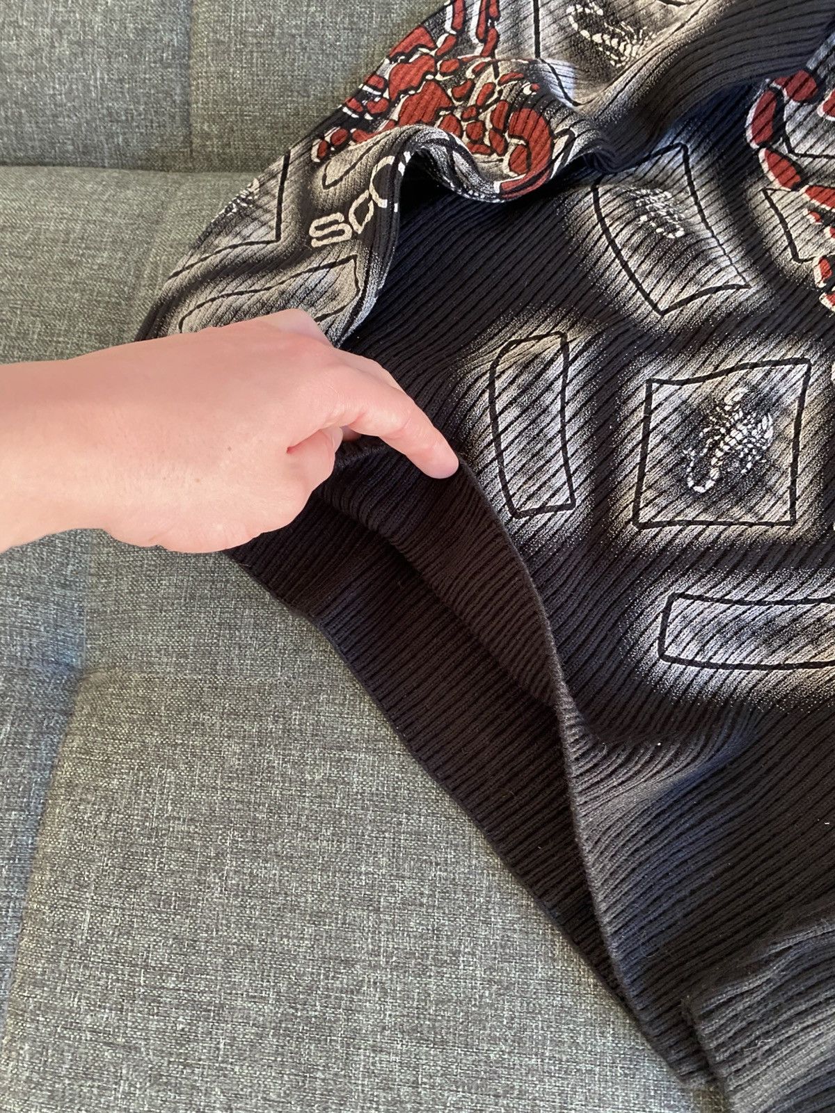 Hysteric Glamour Vintage Avant Garde Sweater Big Logo Scorpion Hysteric Style Size US M / EU 48-50 / 2 - 5 Thumbnail