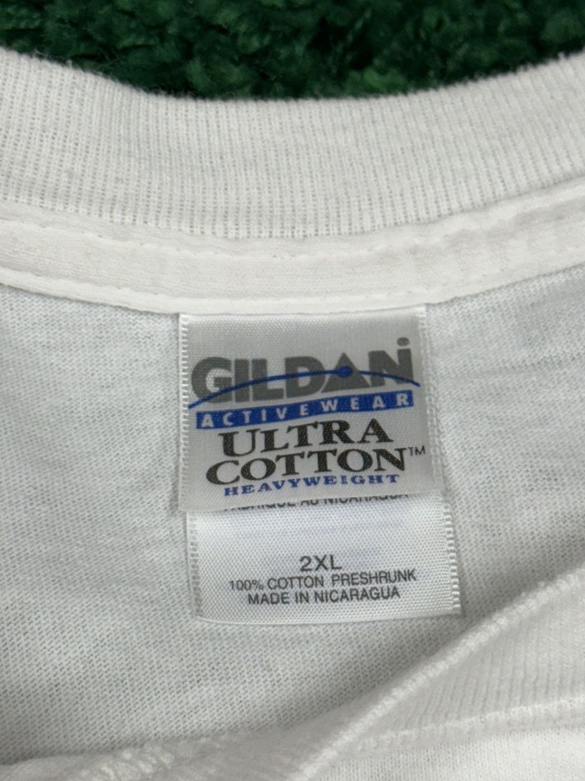 Vintage Vintage Gildan Trash Bash 2XL White Cartoon Logo Tee XXL Size US XXL / EU 58 / 5 - 3 Thumbnail