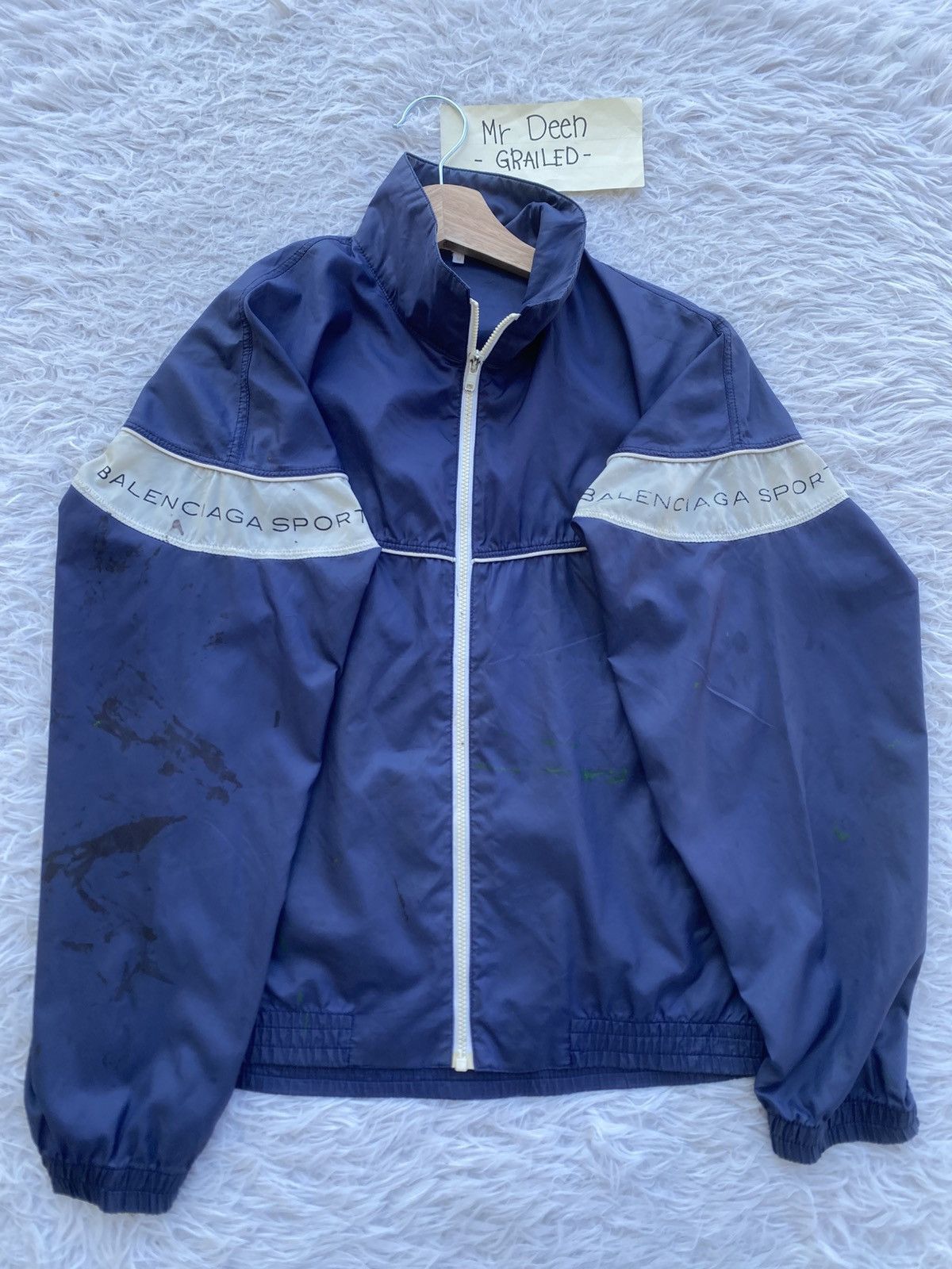 Balenciaga Rare Vintage Balenciaga Sports Windbreaker Size US M / EU 48-50 / 2 - 4 Thumbnail