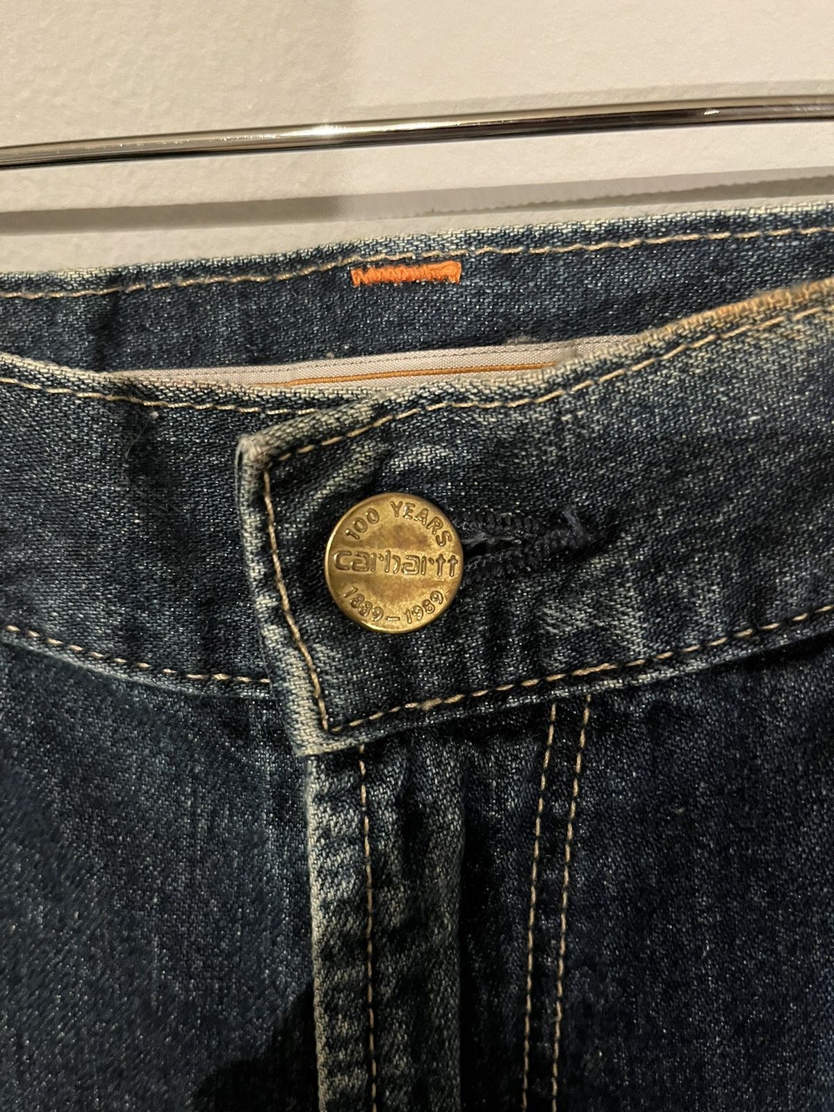 Carhartt Vintage Baggy 1989 Carhartt Jeans 100 Anniversary Edition Size US 29 - 6 Thumbnail