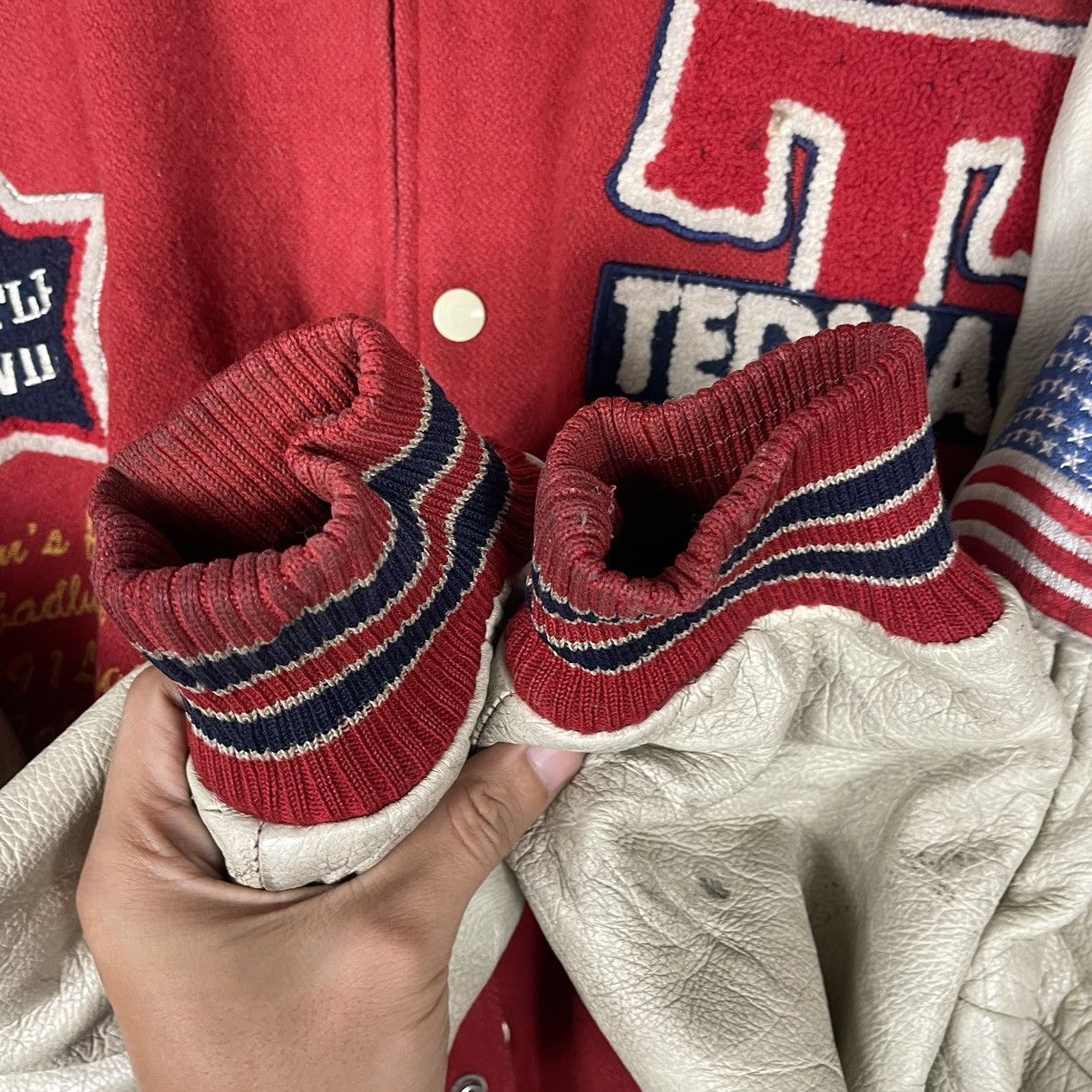 Tedman × Vintage 💥 90s TED COMPANY SPORT VARSITY JACKET BIG LOGO Size US XL / EU 56 / 4 - 9 Thumbnail