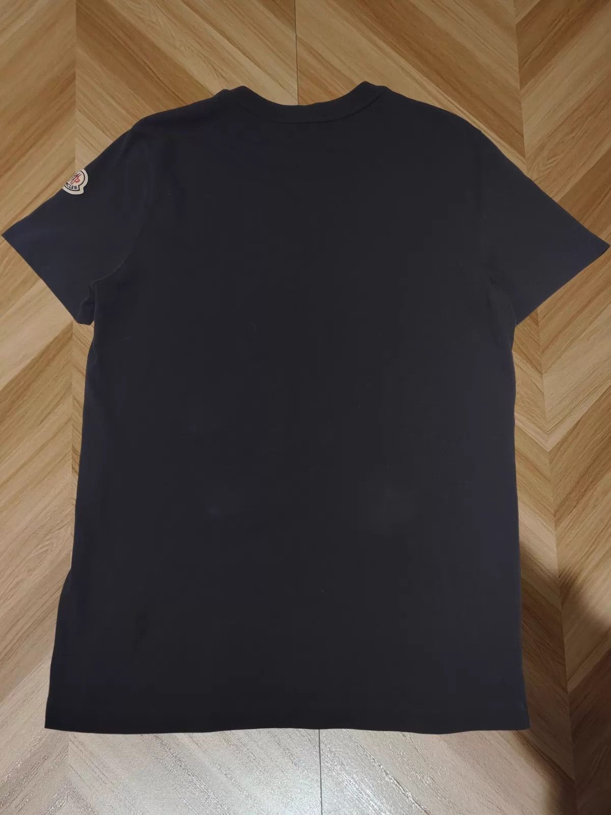 Moncler Moncler Classic Embroidered Short Sleeve T-Shirt M Size US M / EU 48-50 / 2 - 2 Thumbnail