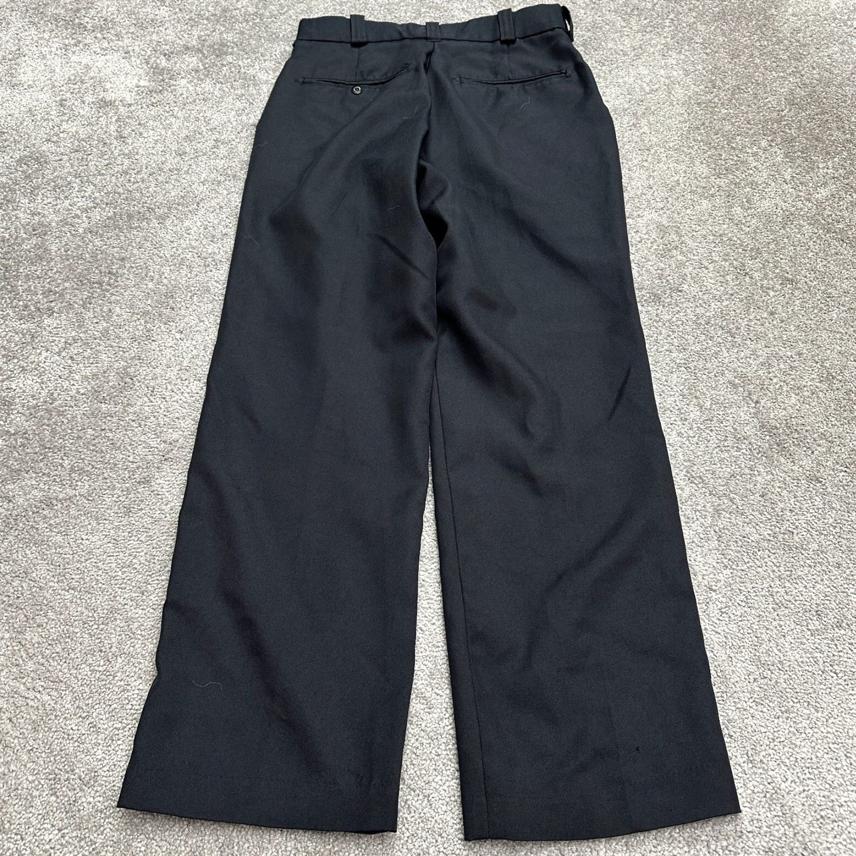 Vintage Tact Squad Pants Mens 30x30 Dark Navy Flat Front Straight Leg Dress Pants Casual Workwear Regular Size 30 Breathable Lightweight Comfort Size US 30 / EU 46 - 2 Thumbnail